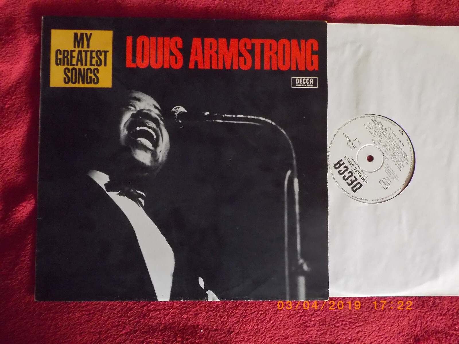 Louis Armstrong – My Greatest Songs | Decca LP