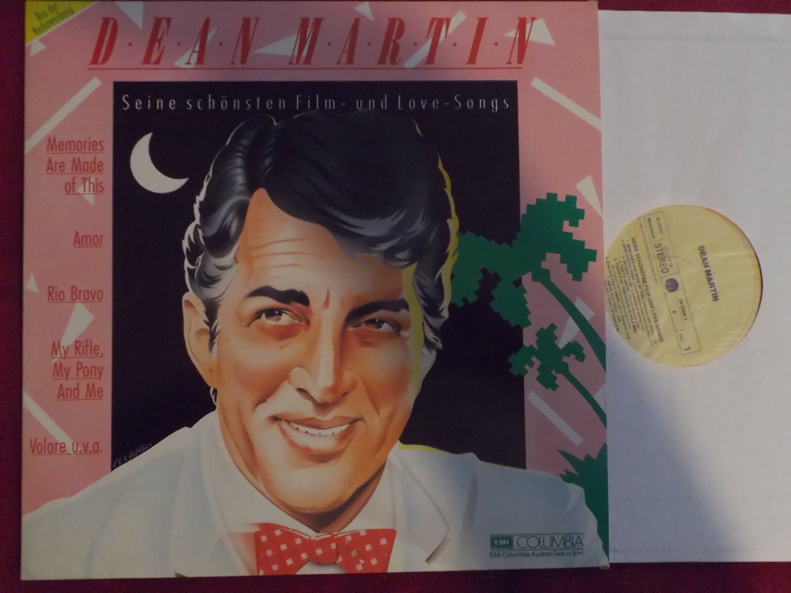 Dean Martin – Seine schönsten Film- und Love-Songs (EMI Records, LP, 1984)