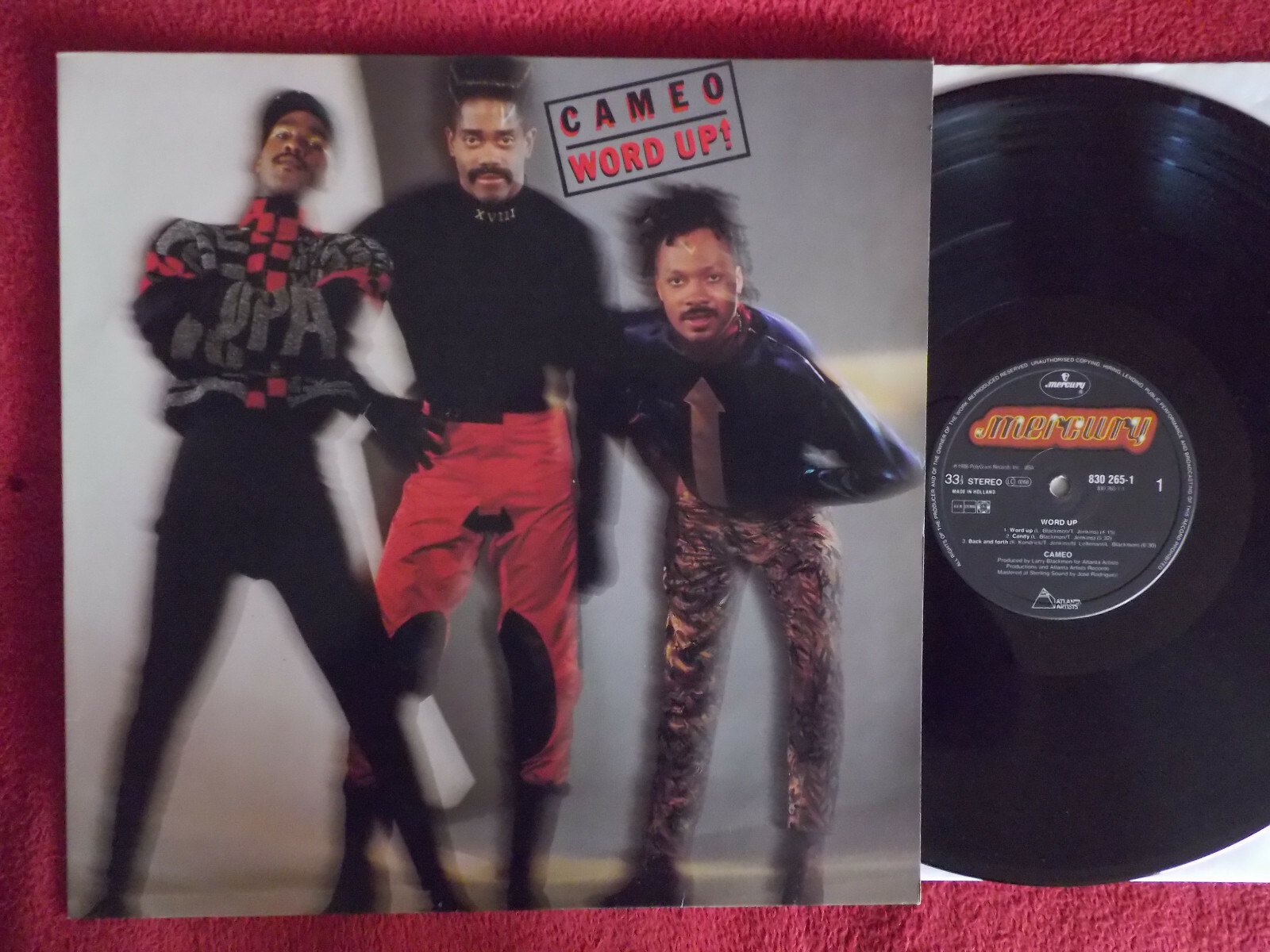 Cameo – Word Up! (LP, Mercury Records, Niederlande, 1986)