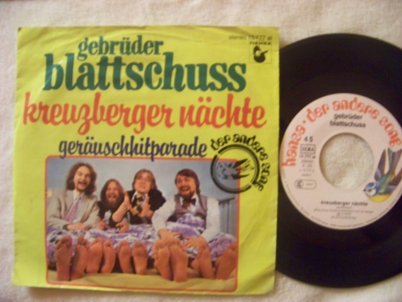 Gebrüder Blattschuss – Kreuzberger Nächte / Geräuschhitparade | Hansa, 15 777 AT