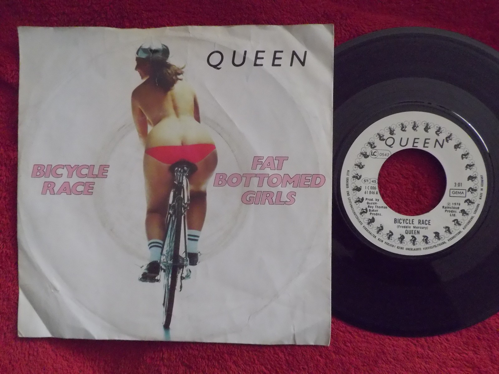 Queen – Bicycle race / Fat bottomed girls | 7″ Single, 1978