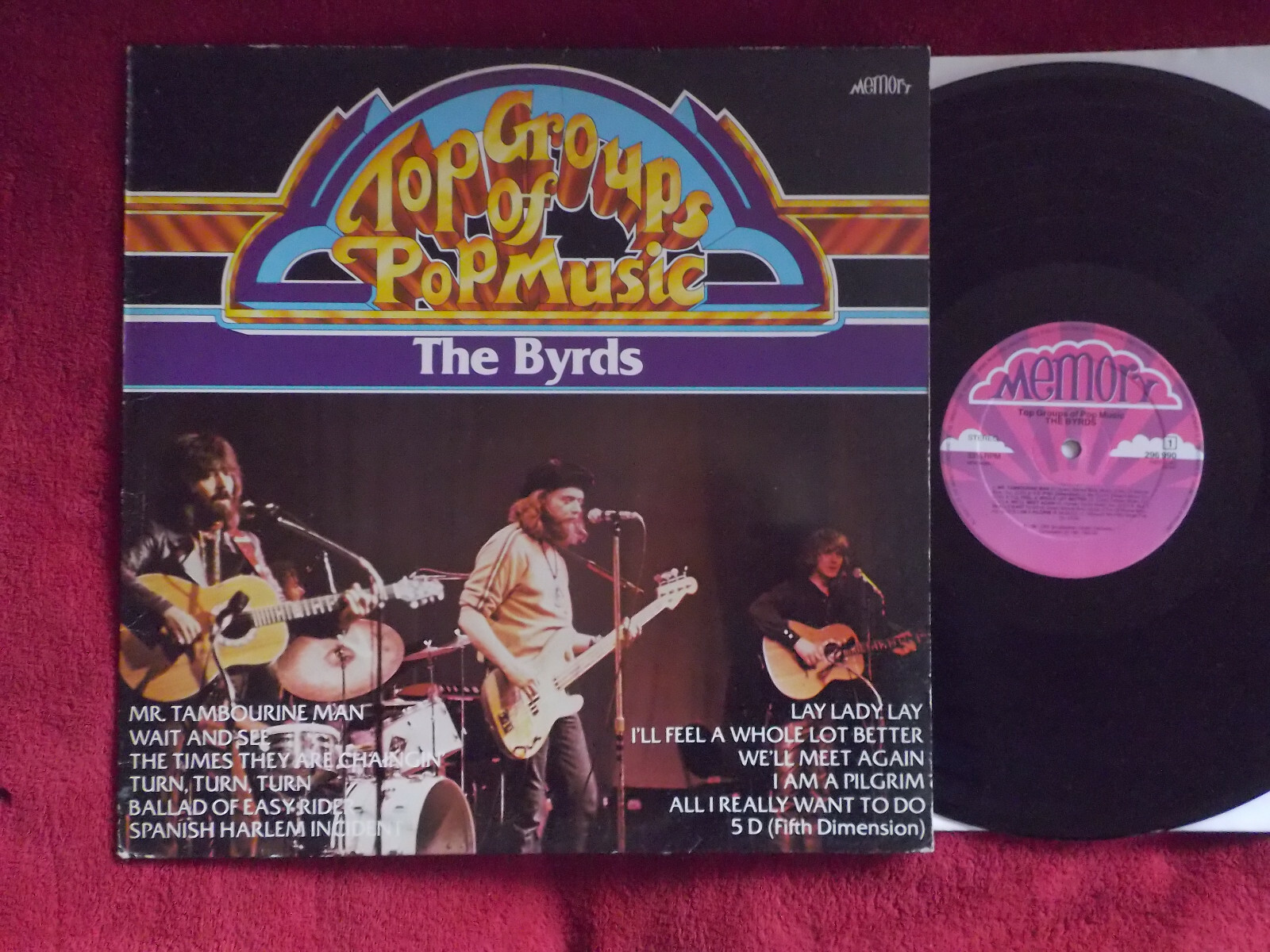 The Byrds – Top Groups of Pop music (LP, Niederlande, 1981)