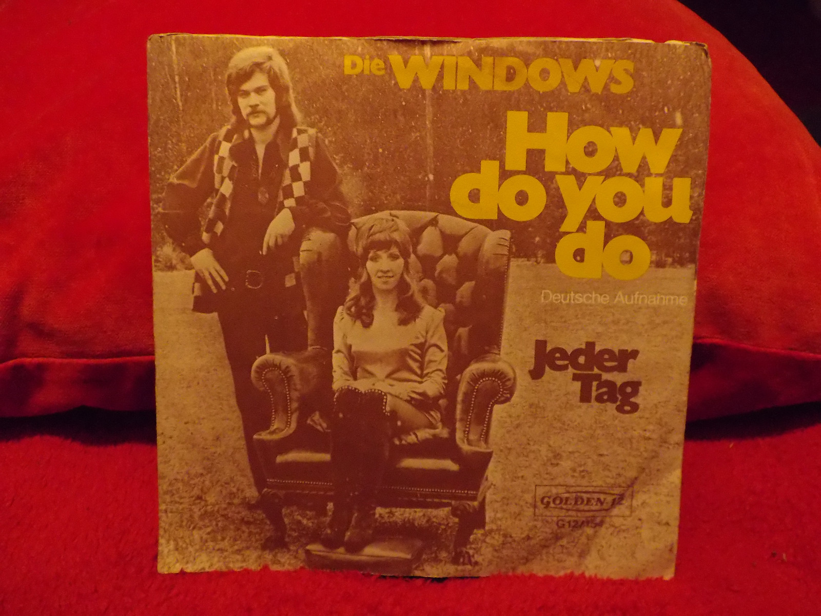 Die Windows – How do you do / Jeder Tag – Golden G 12/154 (Single), Bild 2