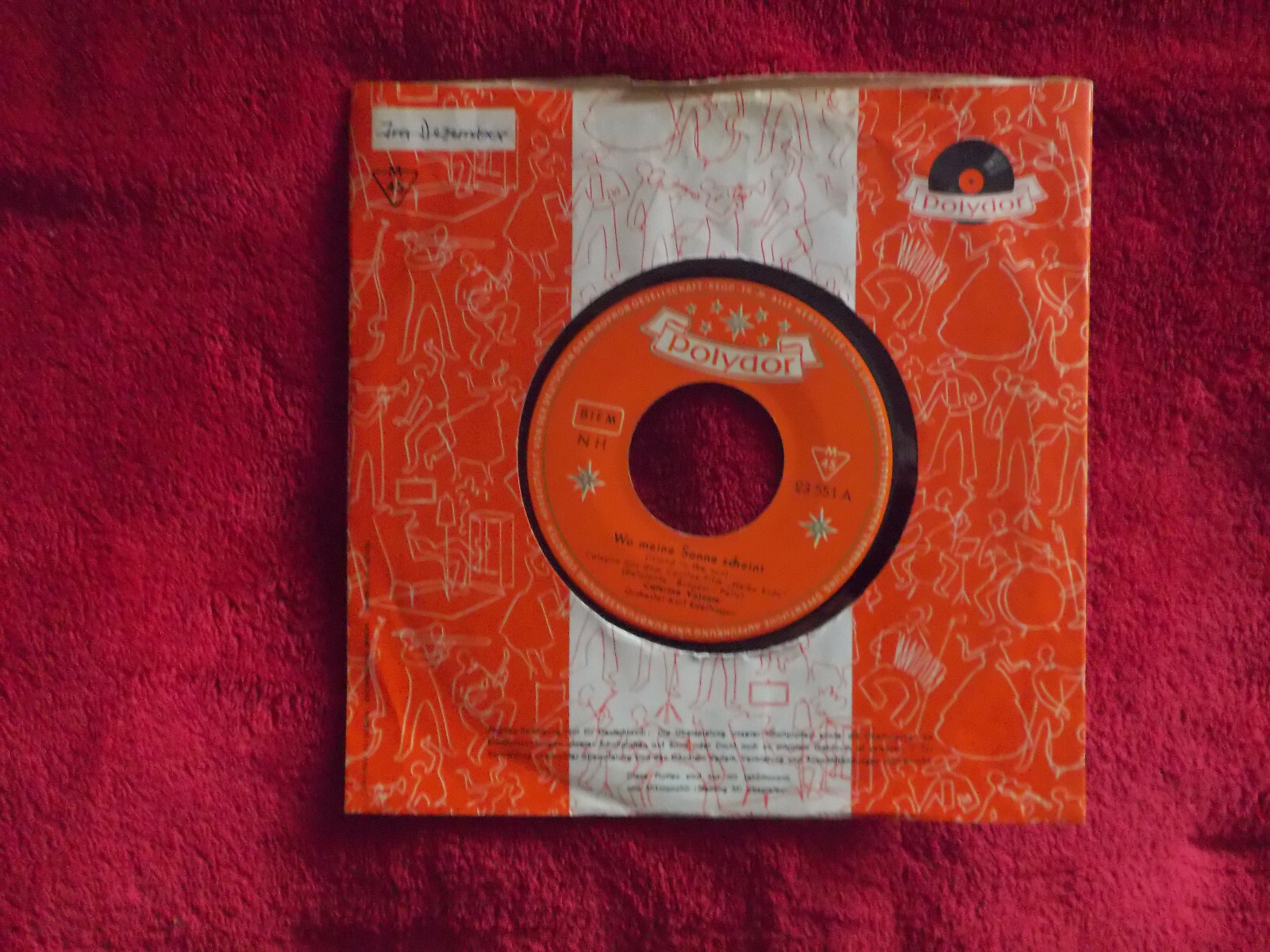 Caterina Valente – Wo meine Sonne scheint / Romeo (Polydor 23 551, 45 U/min)