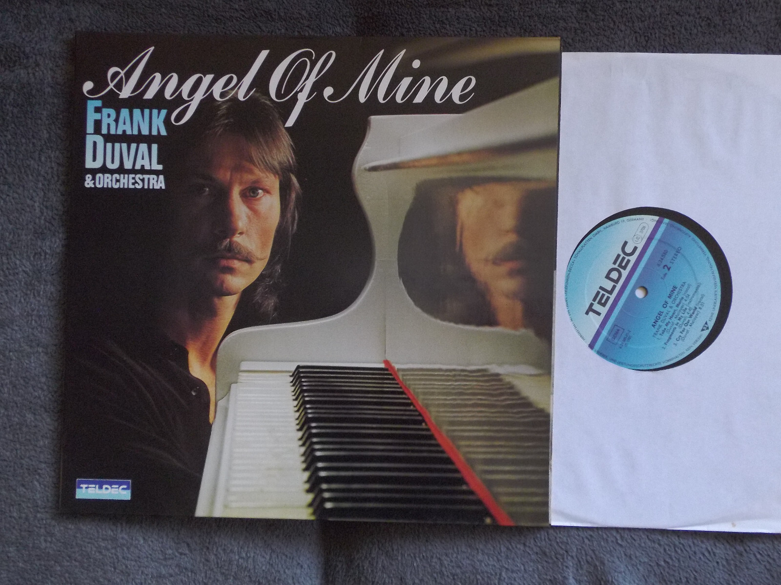 Frank Duval – Angel of Mine | TELDEC LP, Deutschland 1981