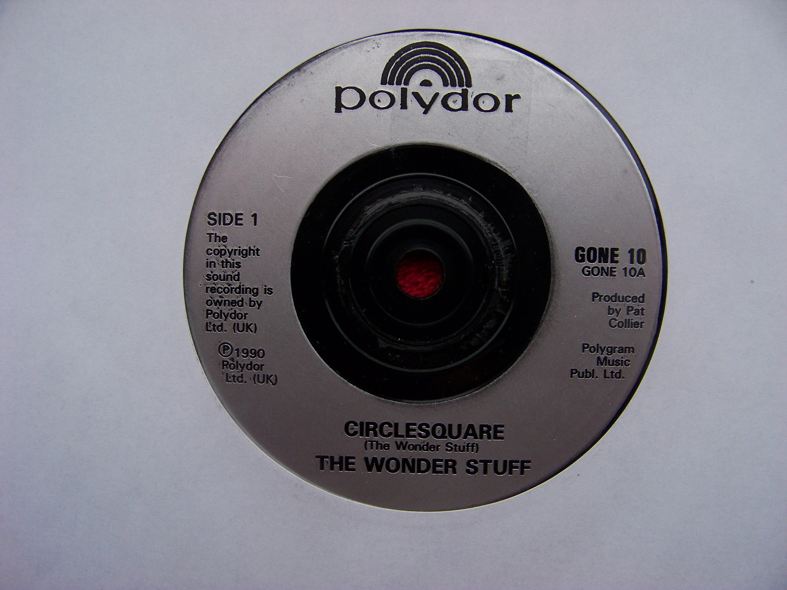 The Wonder Stuff – Circlesquare / Our New Song (Polydor, GONE 10, 1990)