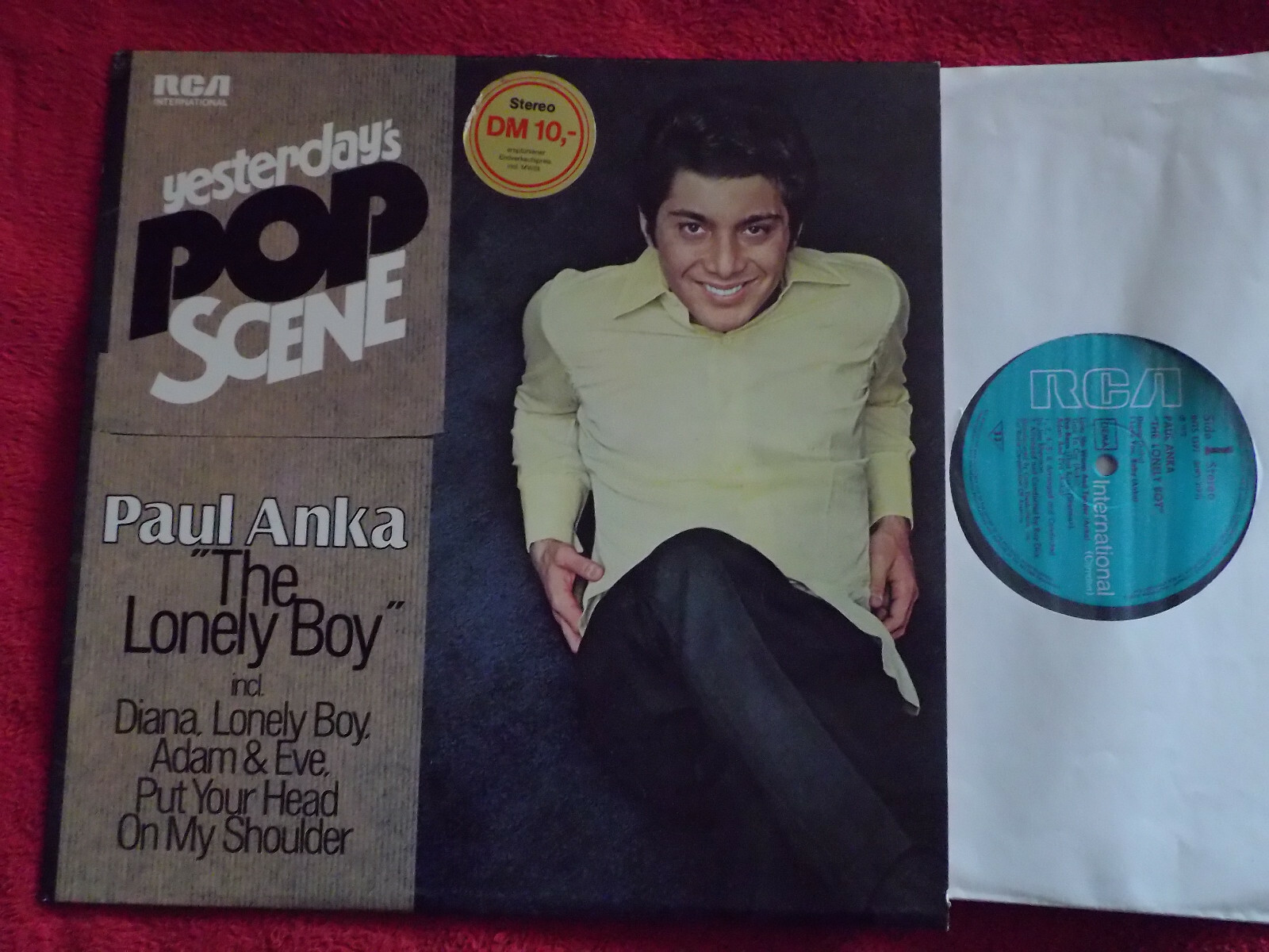 Paul Anka – The Lonely Boy (LP, RCA Records, 1972)