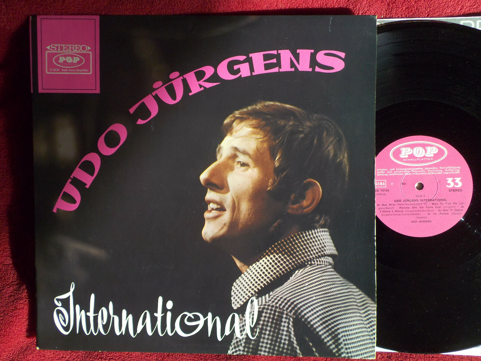 Udo Jürgens – International | LP, Pop Records, 1967