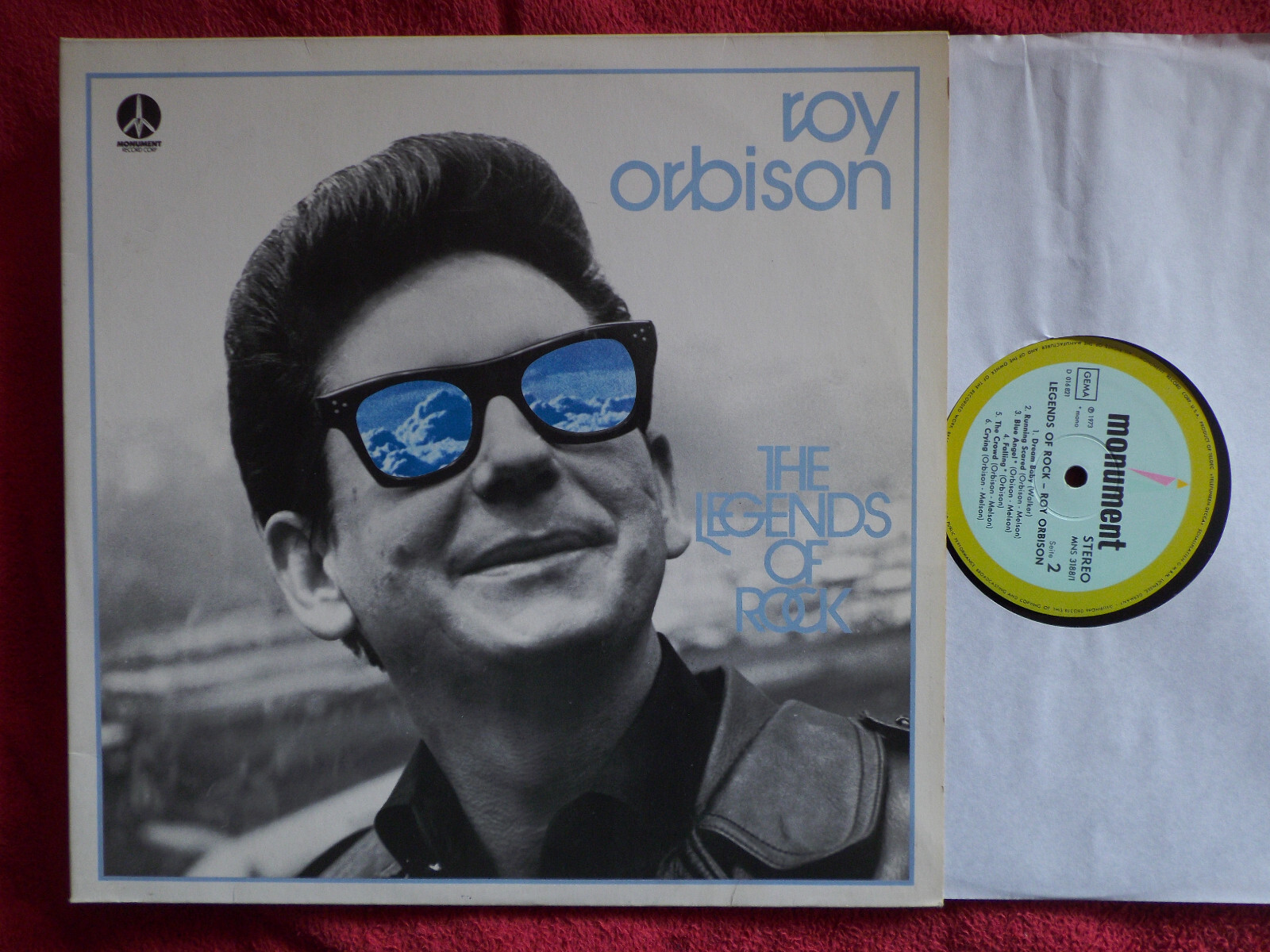 Roy Orbison – The legends of Rock (Doppel-LP, Monument / Teldec Records, 1973)