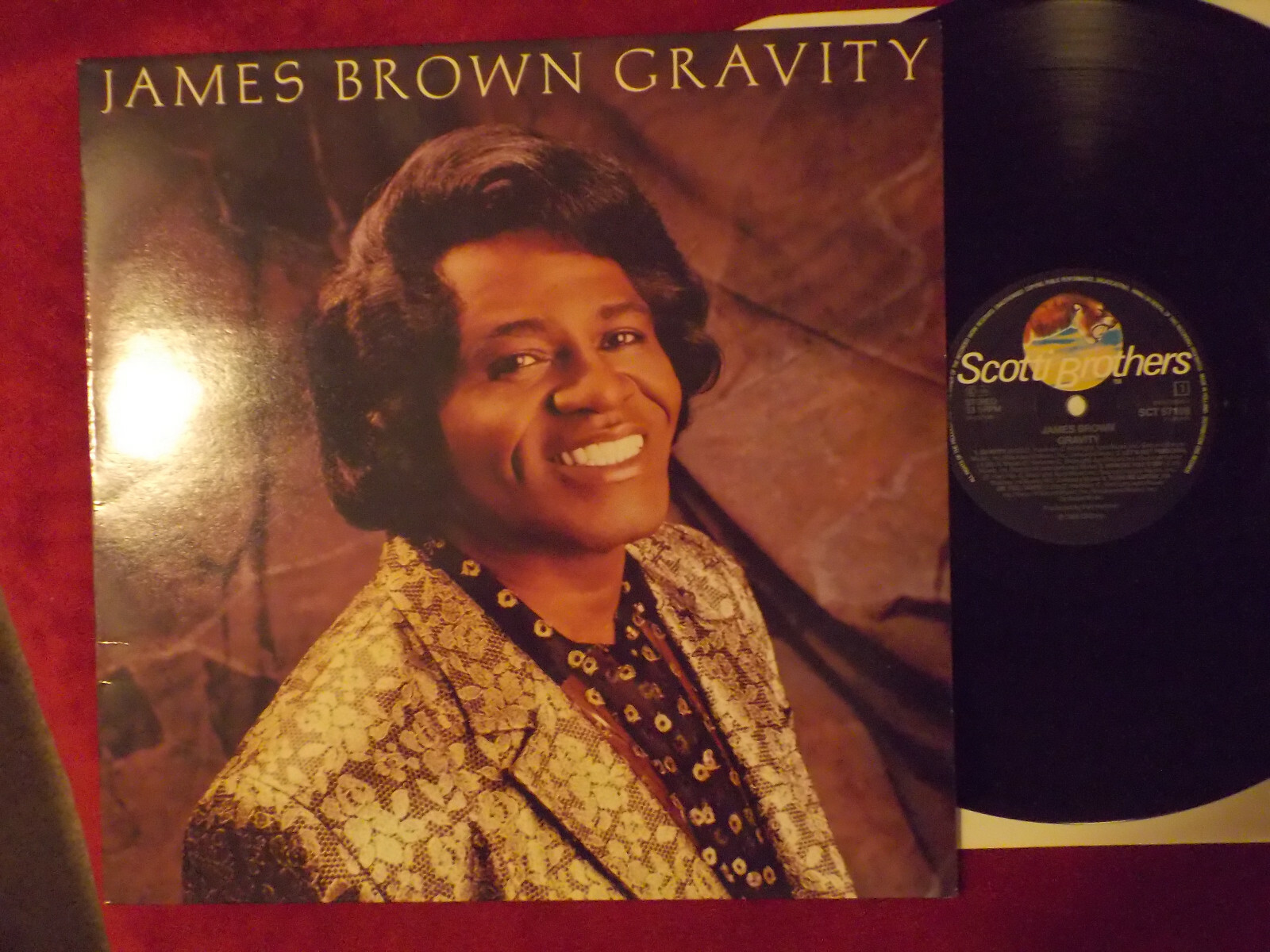 James Brown – Gravity (LP, Niederlande, 1986)