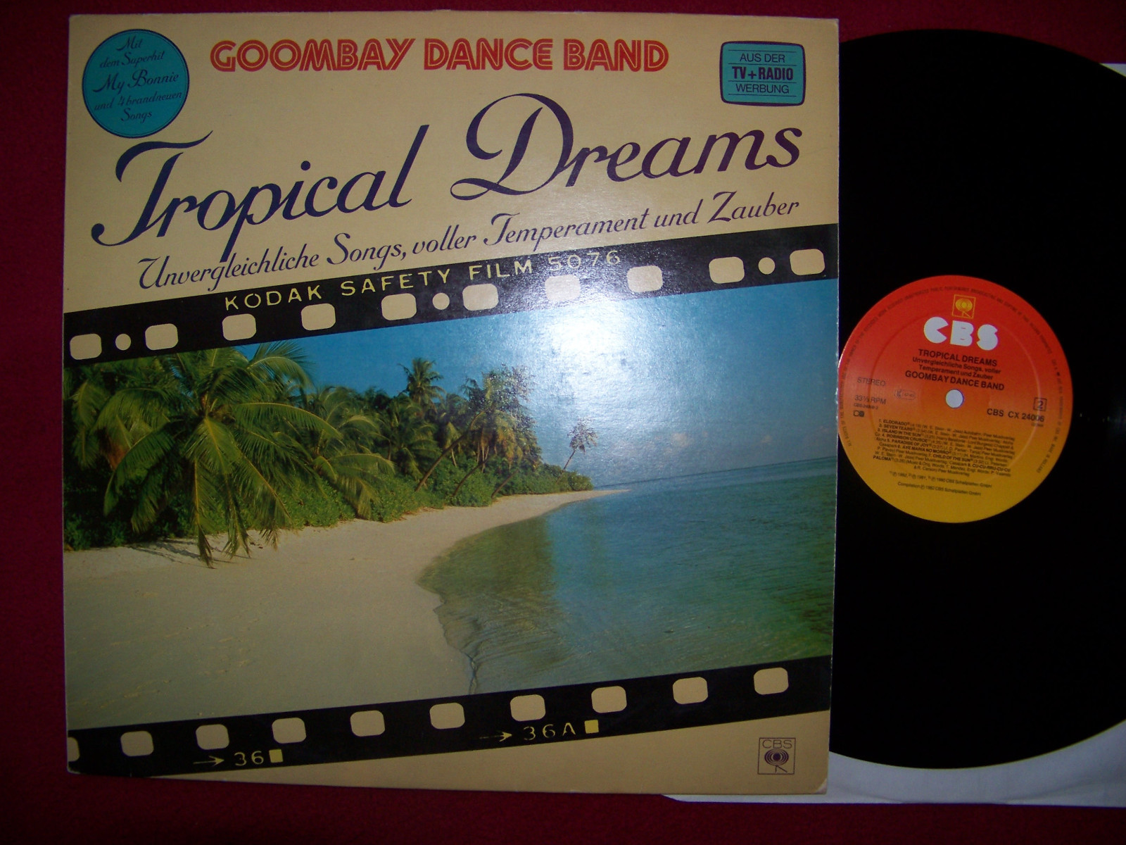 Goombay Dance Band – Tropical Dreams | CBS LP, Niederlande 1982