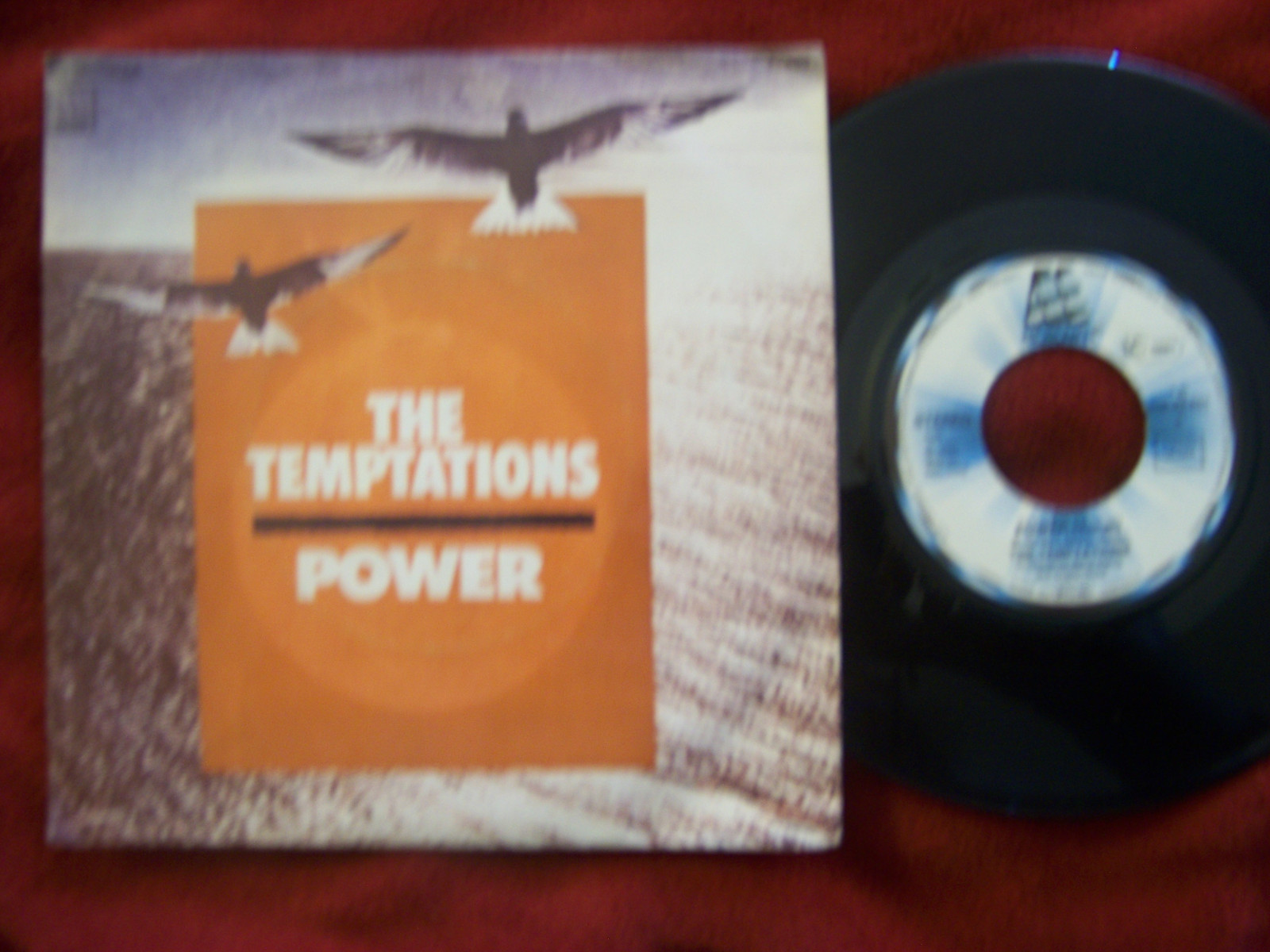 The Temptations – Power (Vocal) / Power (Instr.) | Motown 7" Single, 1980