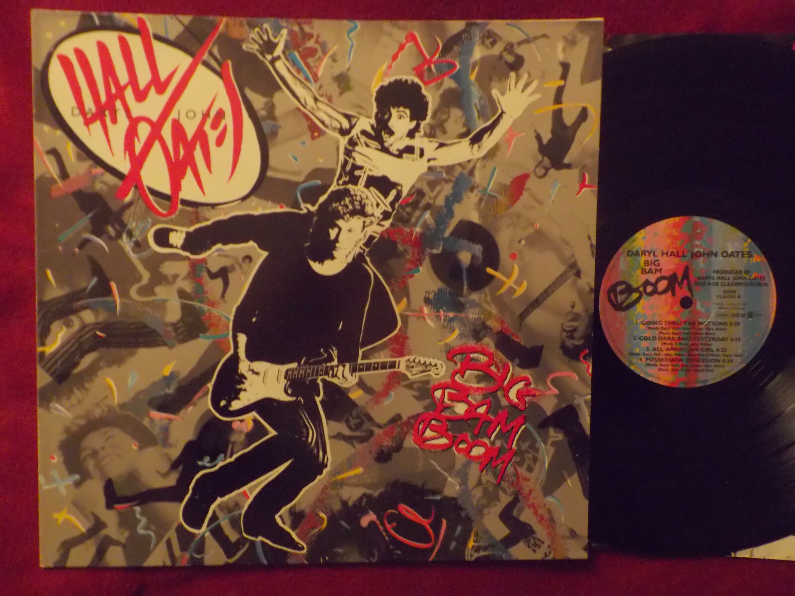 Daryl Hall & John Oates – Big Bam Boom (RCA Records, PL 85309, LP)