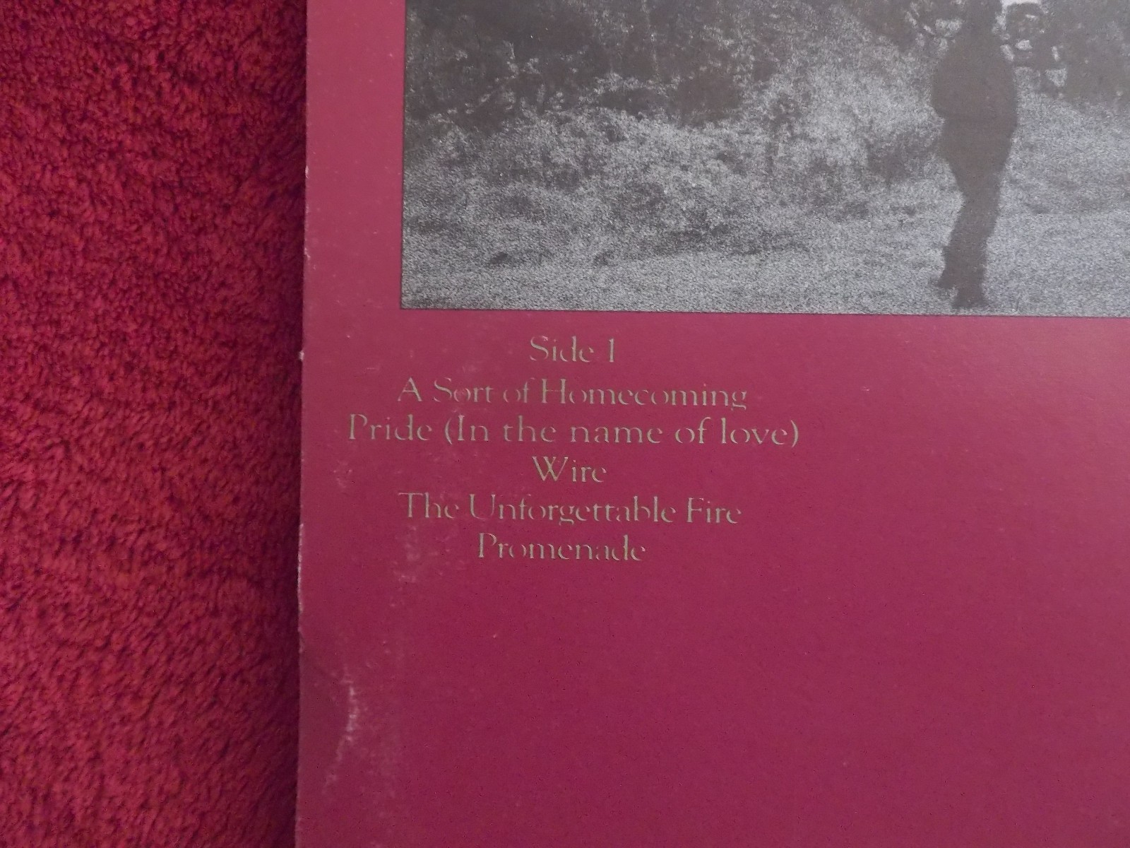 U2 – The Unforgettable Fire (LP, Portugal), Bild 5