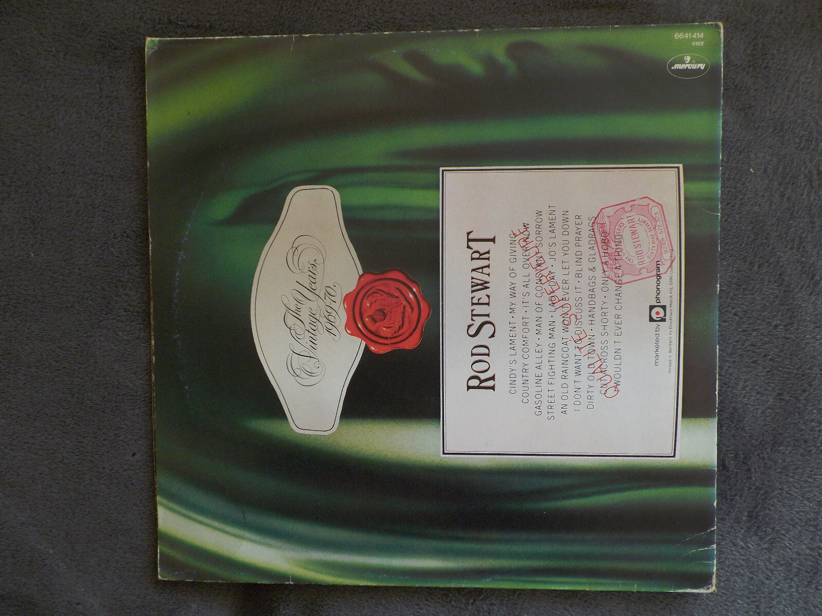 Rod Stewart – The vintage years 1969–70 | Mercury Records, Doppel-LP, Bild 7