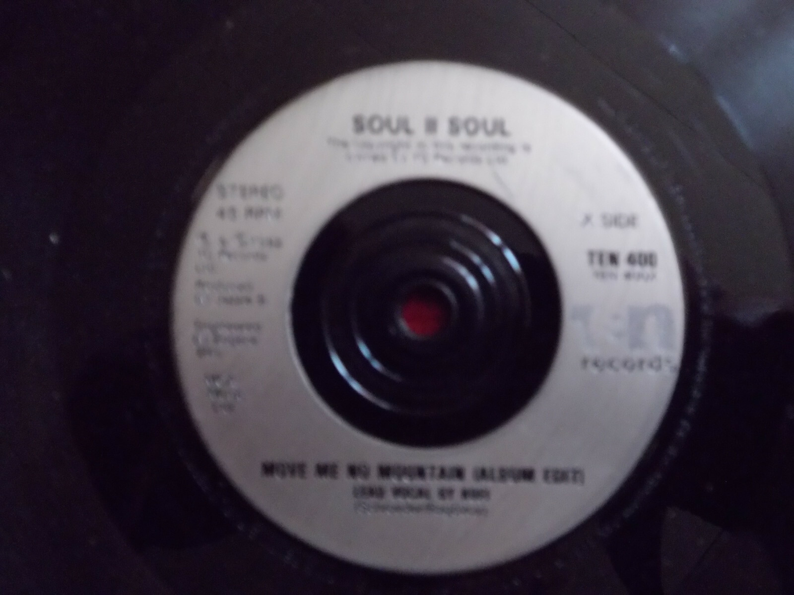 Soul II Soul – Move Me No Mountain – 45 U/min