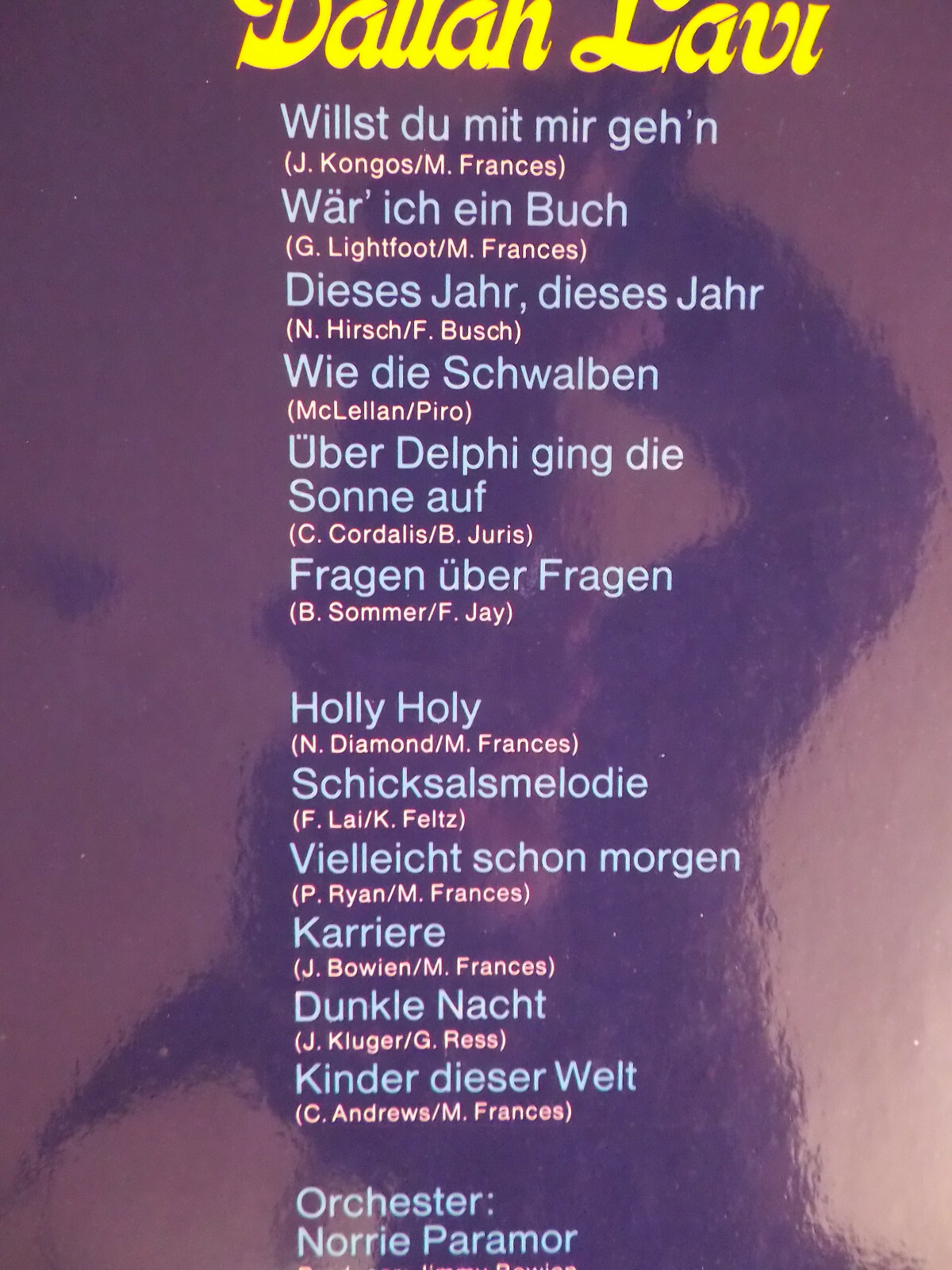 Daliah Lavi – Daliah Lavi - same | Polydor LP, Bild 4