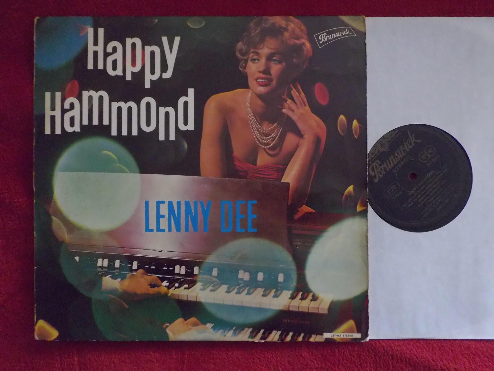 Lenny Dee – Happy Hammond (LP, Brunswick Records, 1962)
