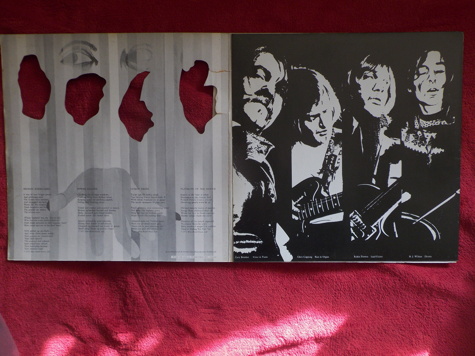 Procol Harum – Broken Barricades | Island Records, LP, 85 525 IT, Bild 3