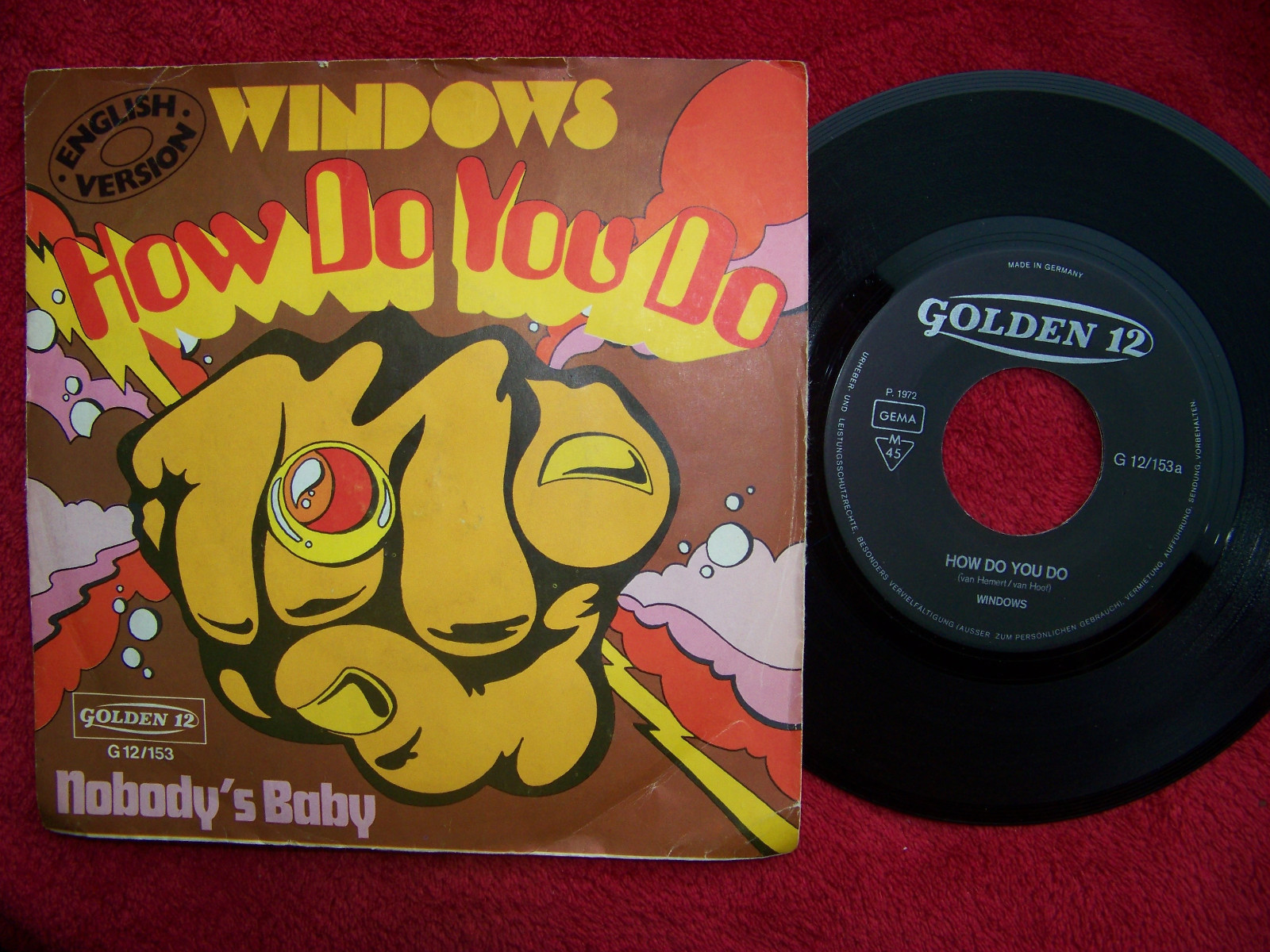 Windows – How do you do / Nobody´s baby (Single, 1972)