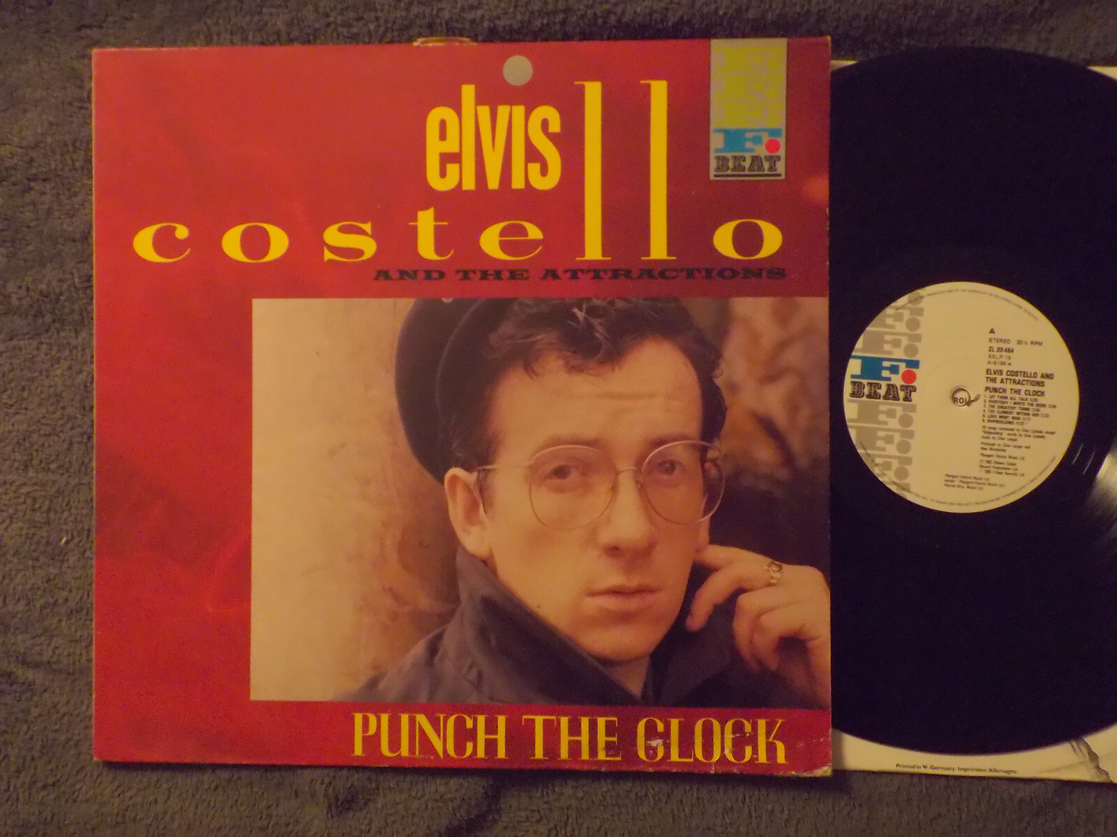 Elvis Costello and the Attractions – Punch the Clock | F-Beat LP, Deutschland 1983