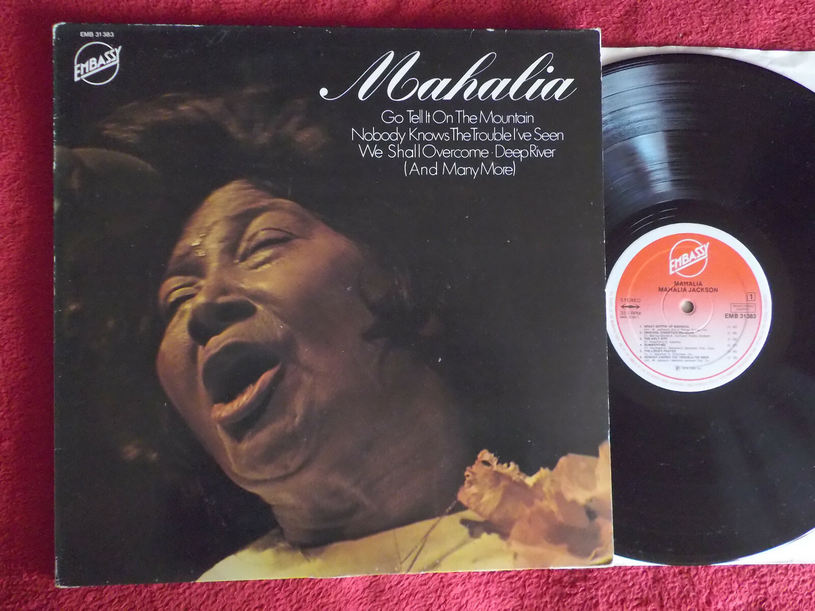Mahalia Jackson – same | Embassy Records LP, 1976