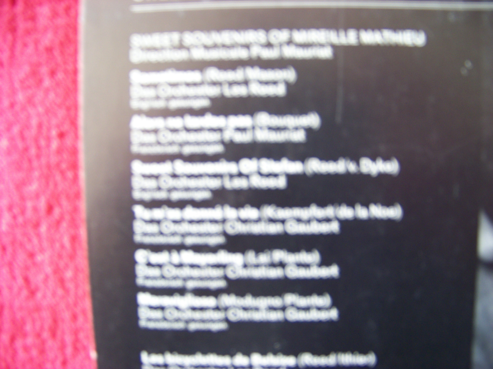 Mireille Mathieu – Sweet souvenirs of Mireille Mathieu (LP, Ariola Records), Bild 2