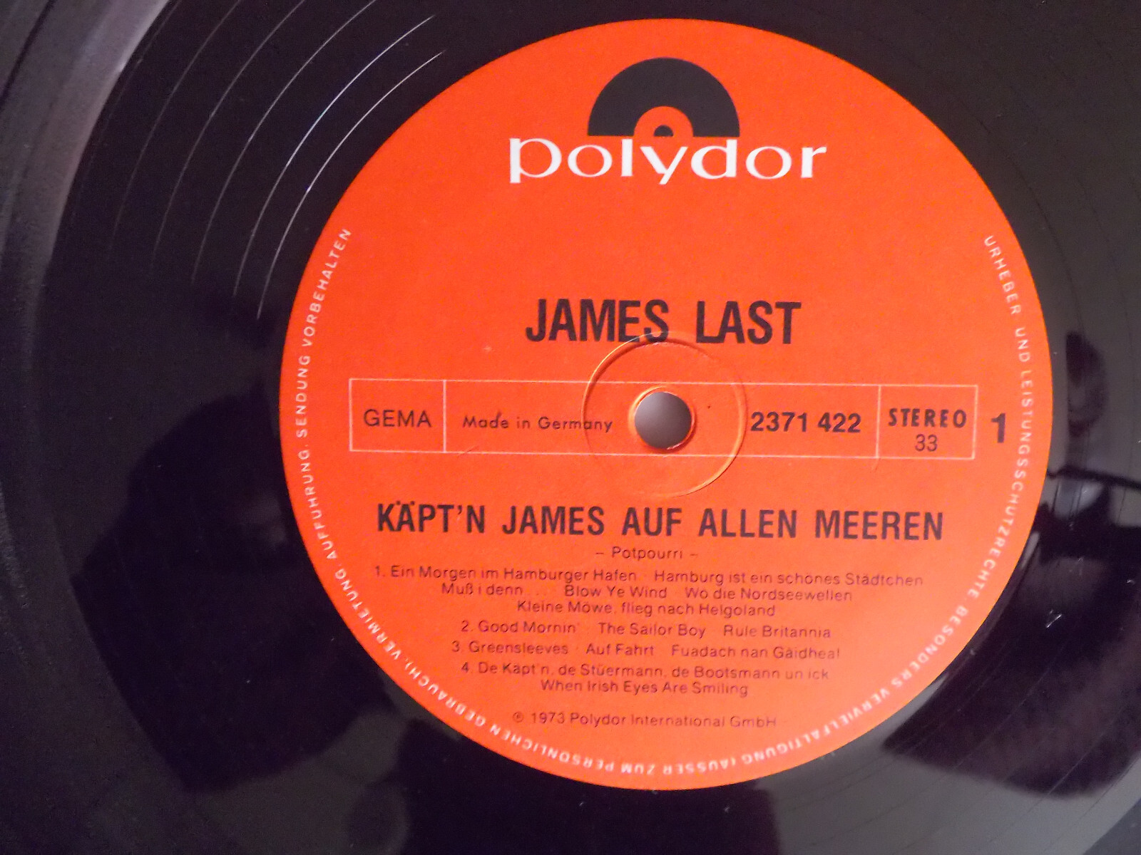 James Last – Käpt´n James auf allen Meeren (LP, Polydor Records), Bild 2