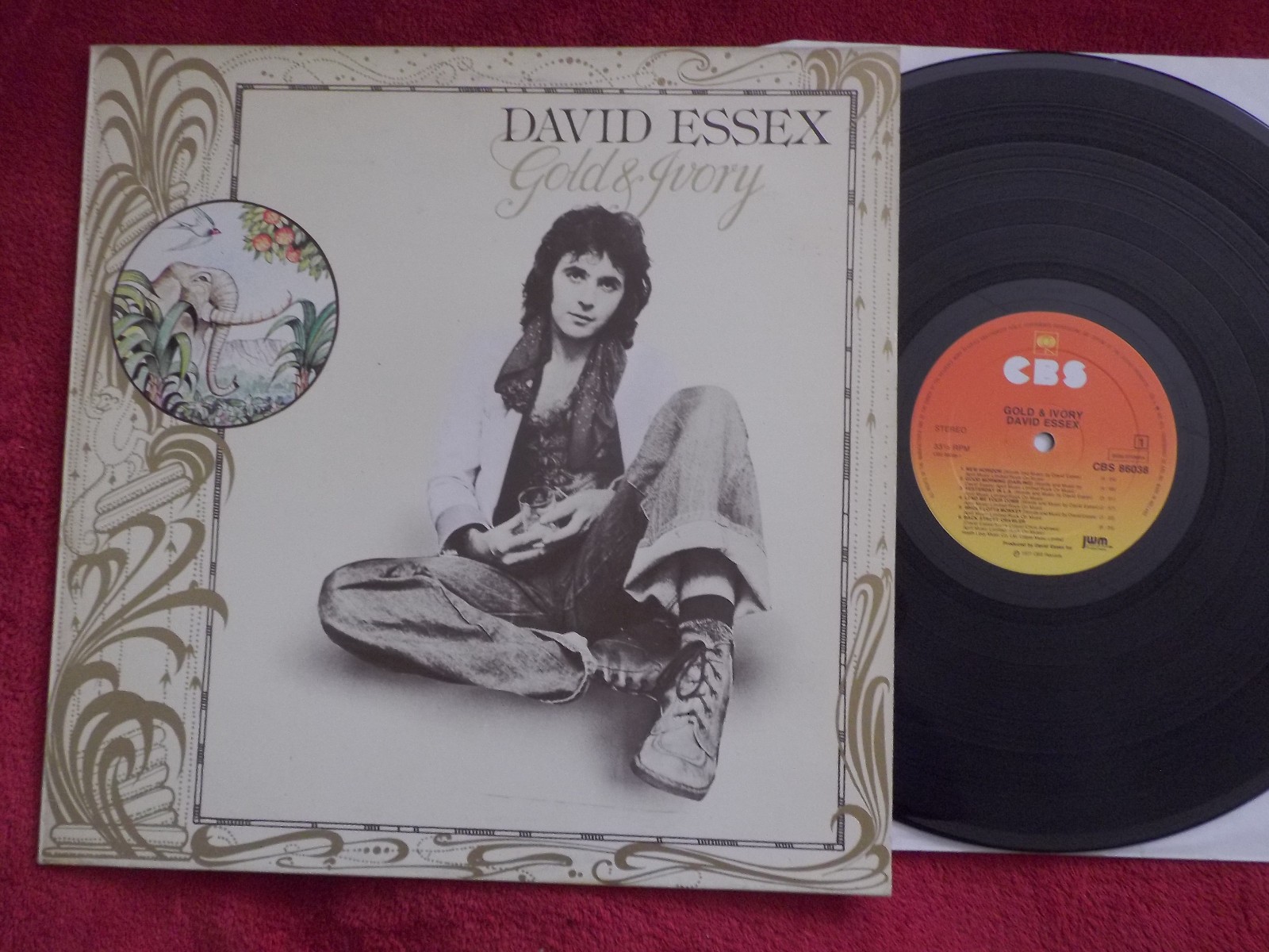 David Essex – Gold & Ivory | CBS Records LP, Niederlande, 1977
