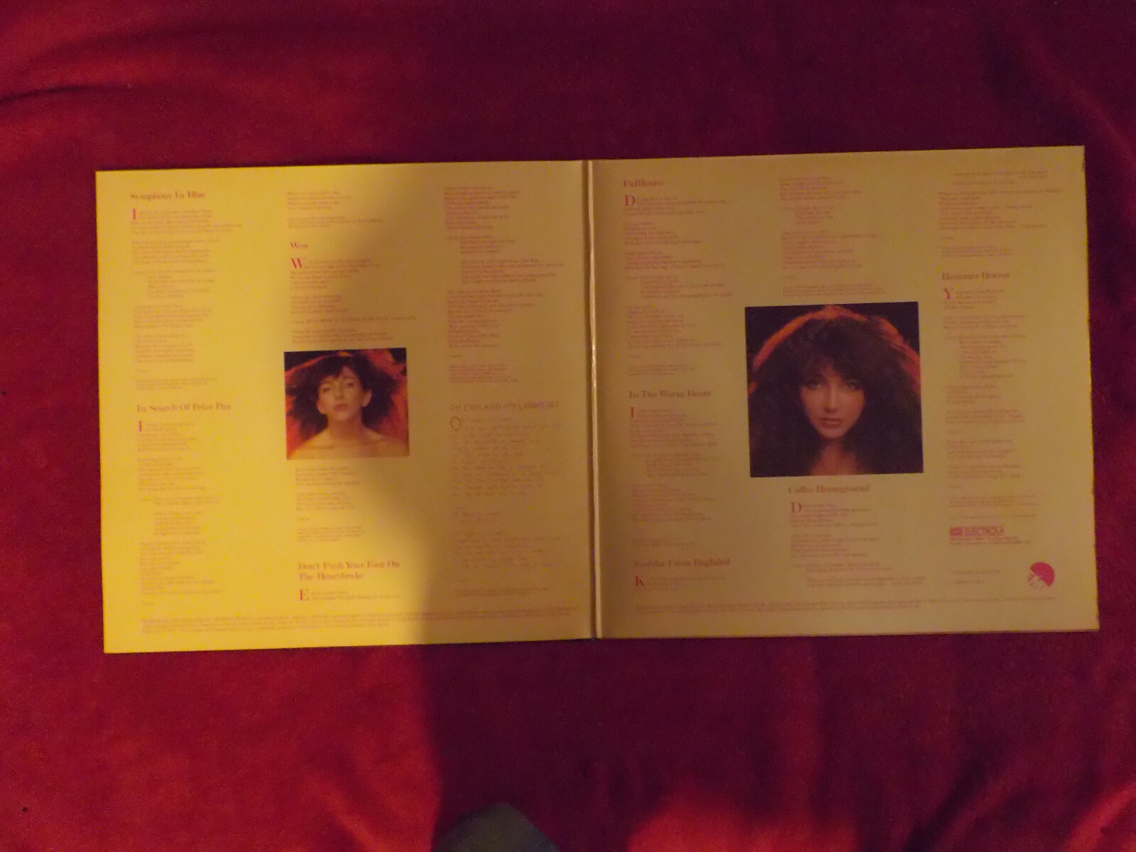 Kate Bush – Lionheart (LP, Deutschland 1978), Bild 3