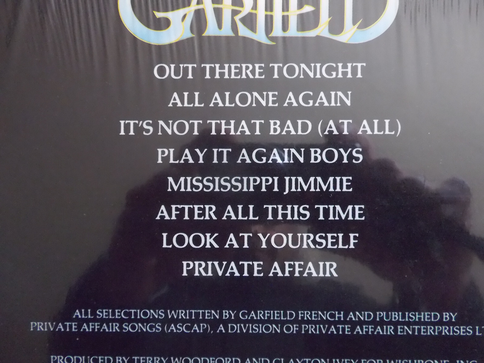 Garfield – Out there tonight (LP, Polydor, 1977), Bild 3