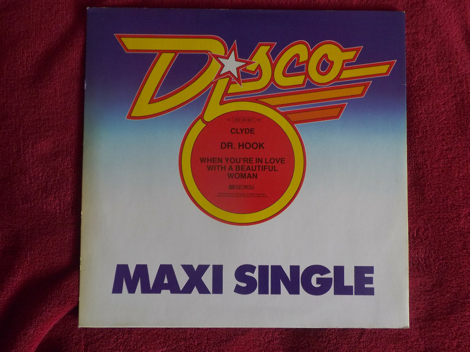 Dr. Hook – Clyde / When You’re in Love with a Beautiful Woman | Maxi-Single, 1979, Bild 2