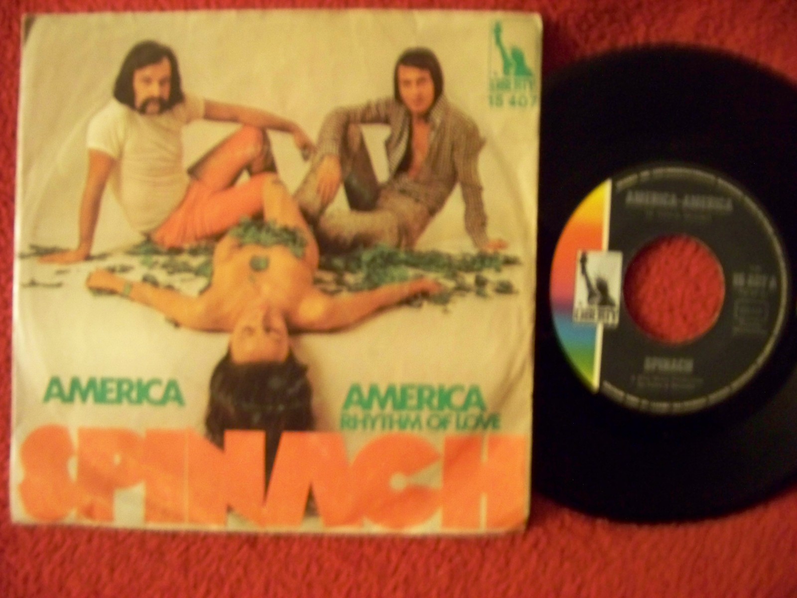 Spinach – America / Rhythm of Love | Liberty Records 15 407