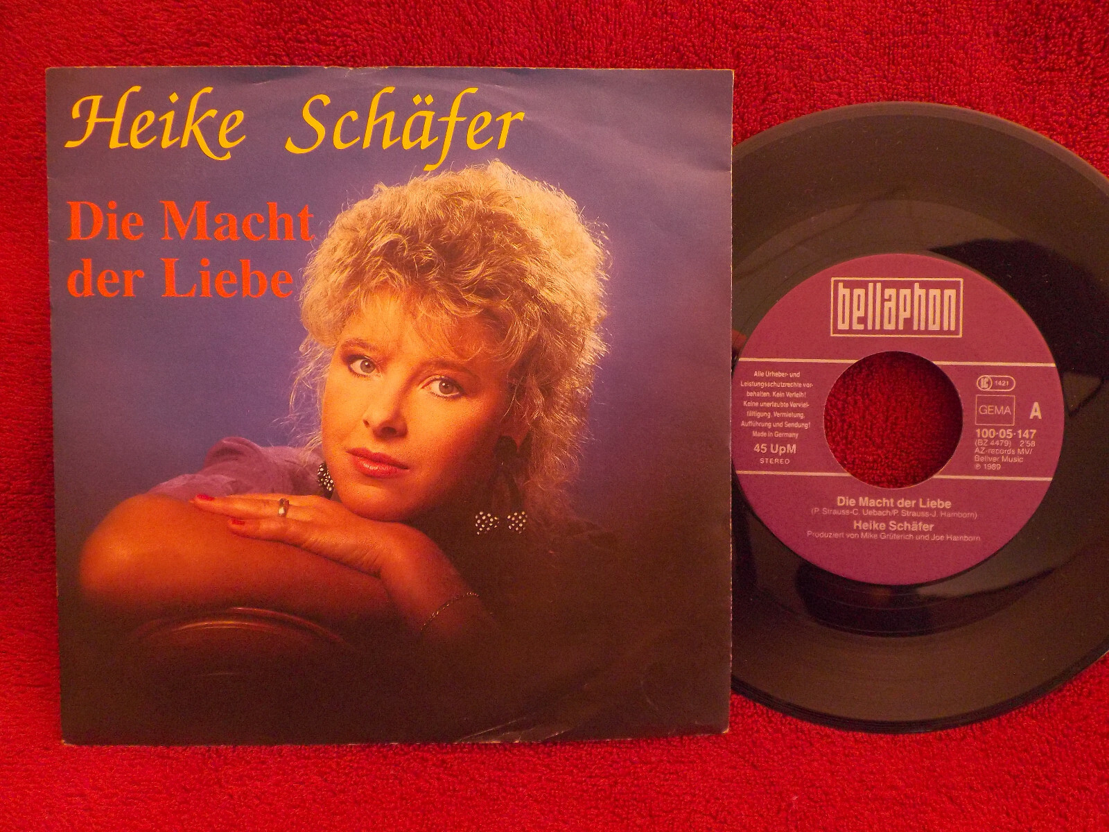 Heike Schäfer – Die Macht der Liebe / Zurück zu dir (Single)