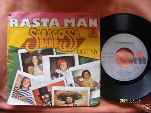 Saragossa Band – Rasta Man / Destiny (Ariola, 100 326)