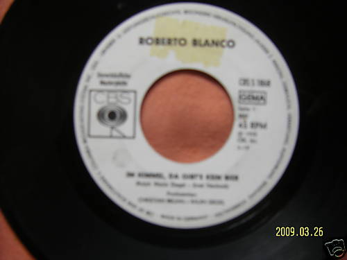Roberto Blanco – Im Himmel, da gibt´s kein Bier / Waikiki Kokolores – 7″-Single, 1973