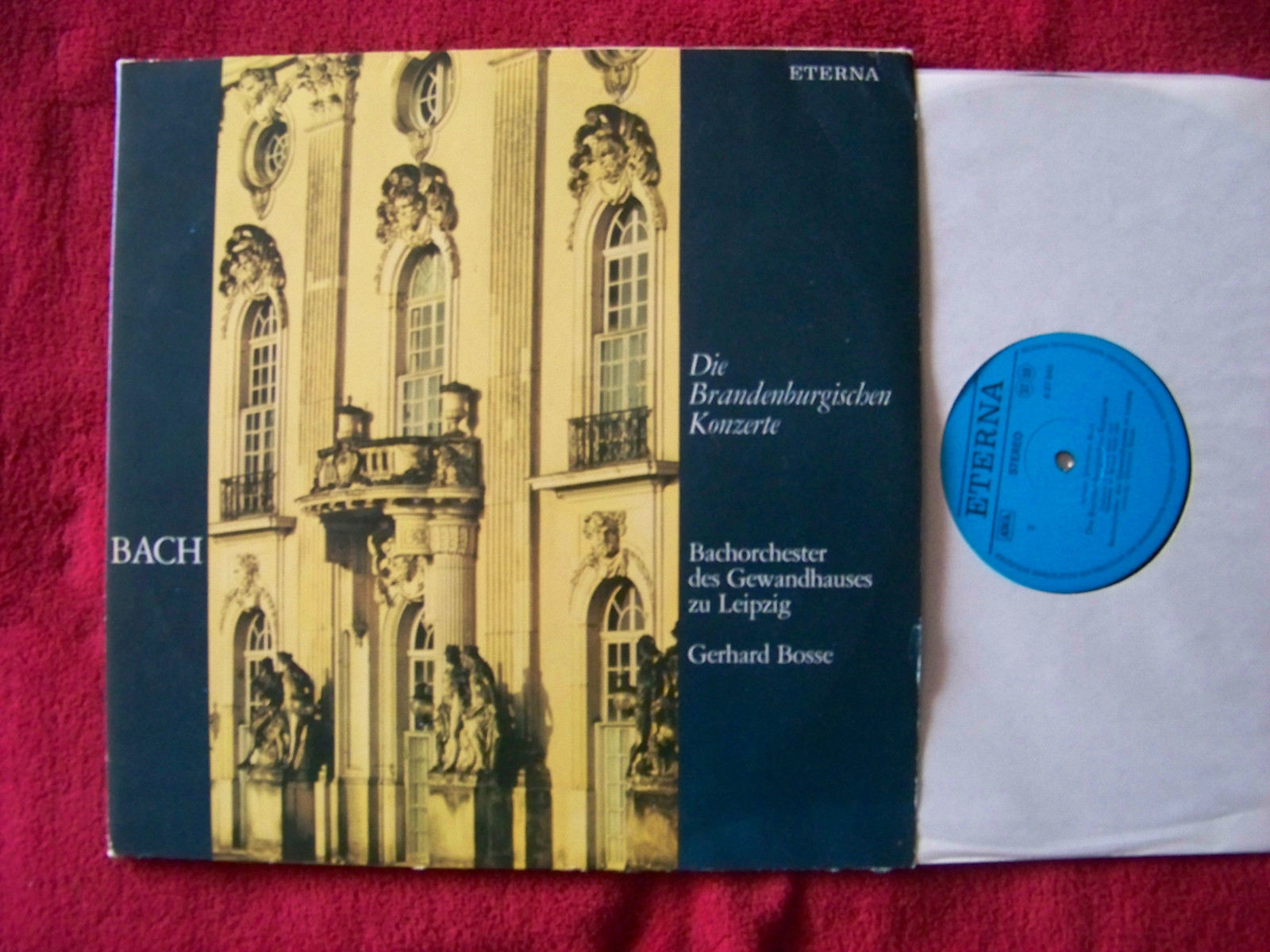 Bachorchester des Gewandhauses zu Leipzig – Die Brandenburgische Konzerte (Doppel-LP, Eterna Records)
