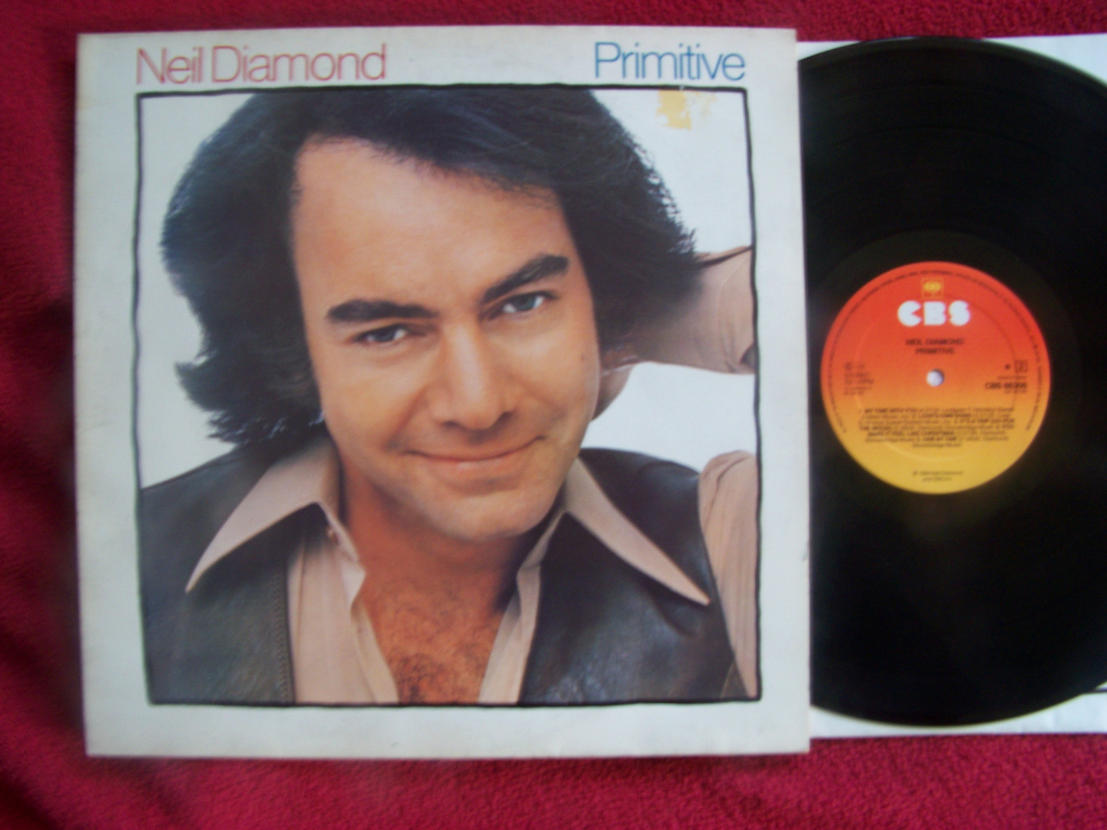 Neil Diamond – Primitive (LP, CBS Records, 1984)