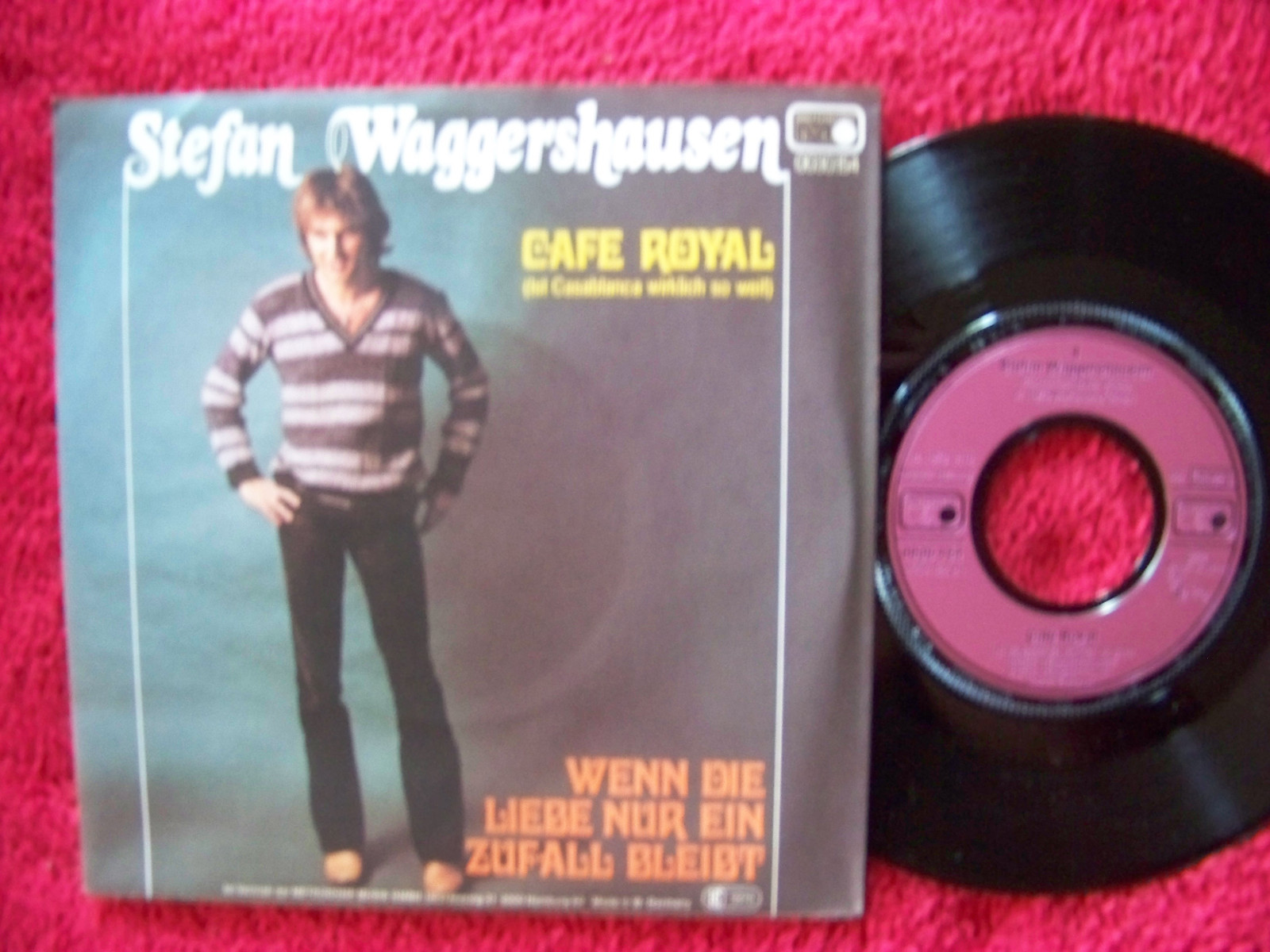 Stefan Waggershausen – Cafe Royal / Wenn die Liebe nur ein Zufall bleibt | Metronome 0030.154, Deutschland, 1979