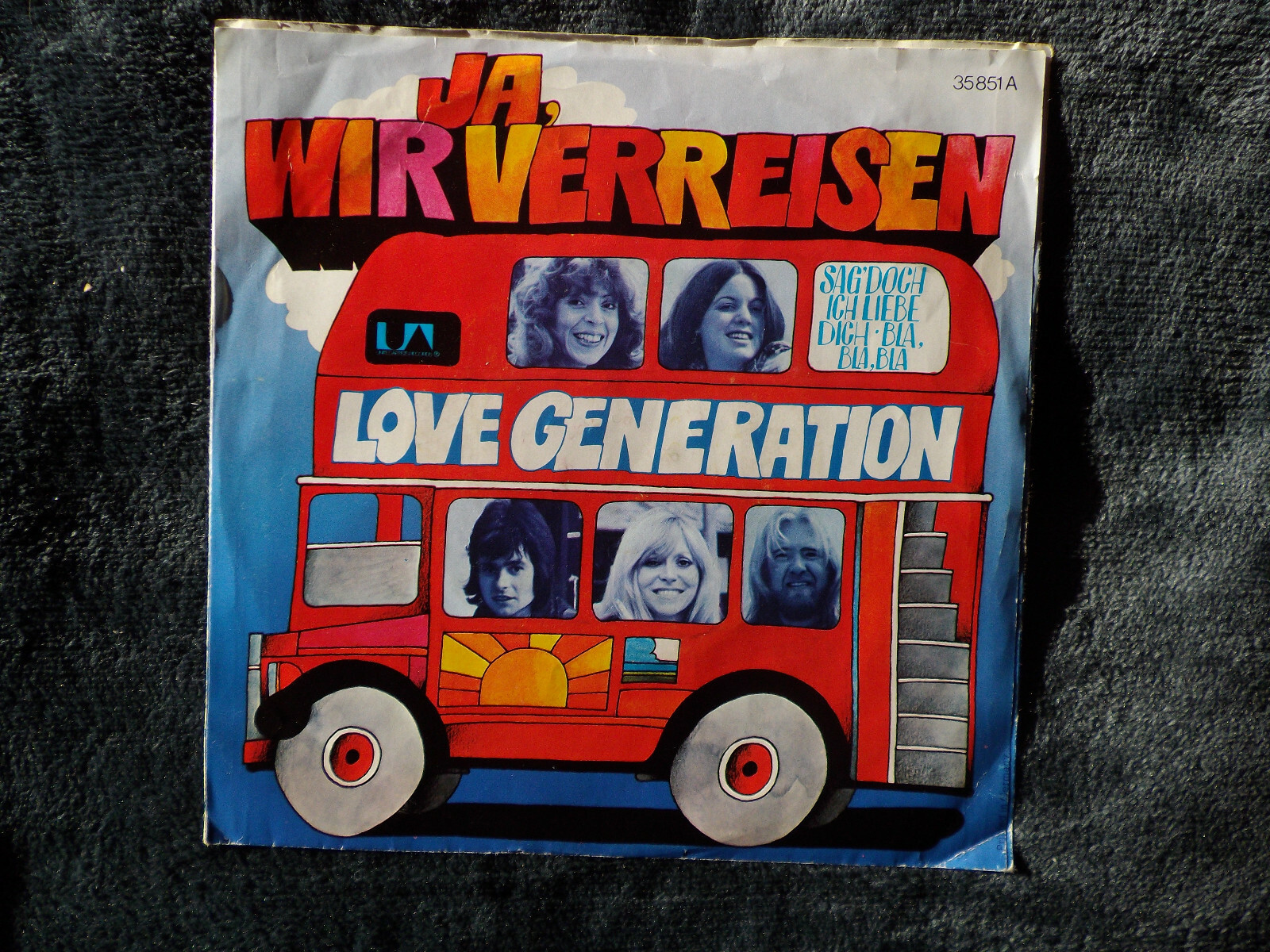 Love Generation – Ja, wir verreisen / Sag´ doch ich liebe dich (Single), Bild 2