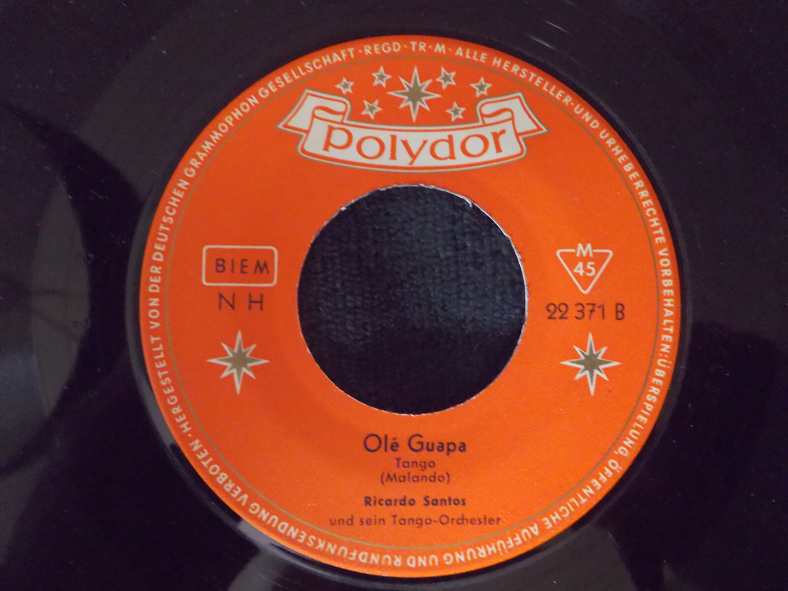 Ricardo Santos – Perlenfischer / Ole guapa (Polydor, 22 371), Bild 2