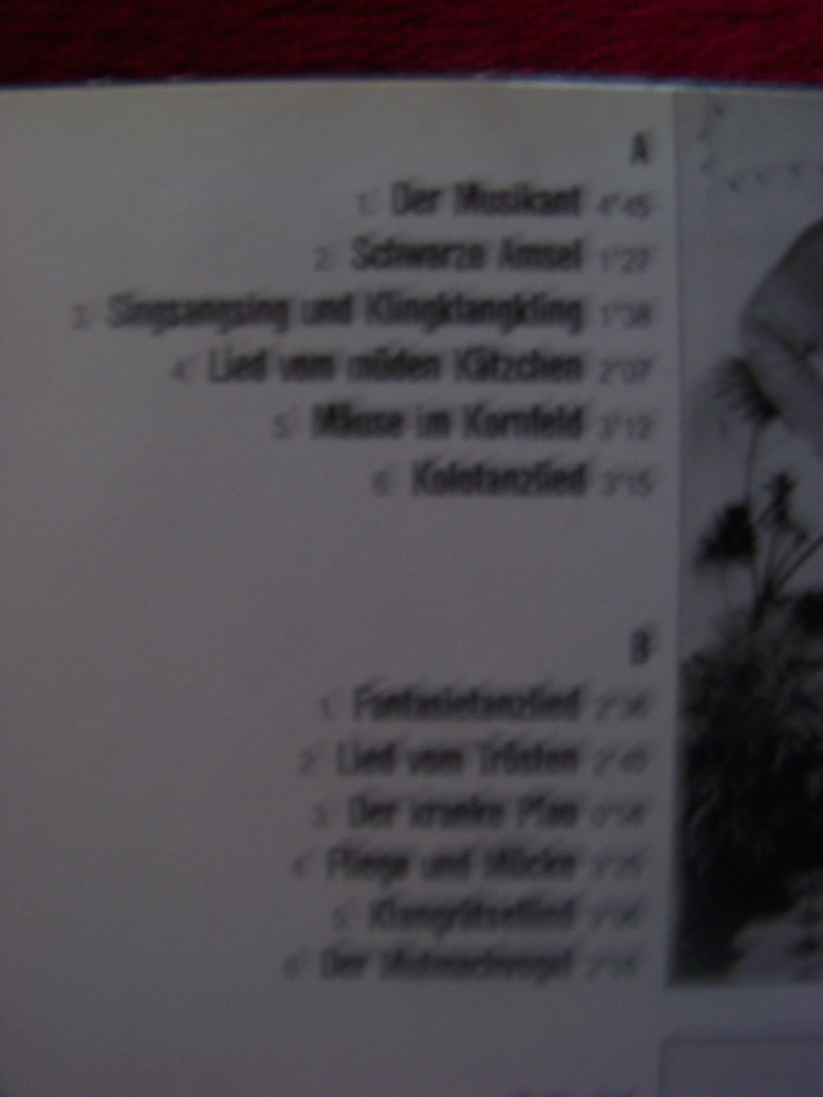 Klaus W. Hoffmann – Kinder lasst uns Kolo tanzen (LP, 1986), Bild 3