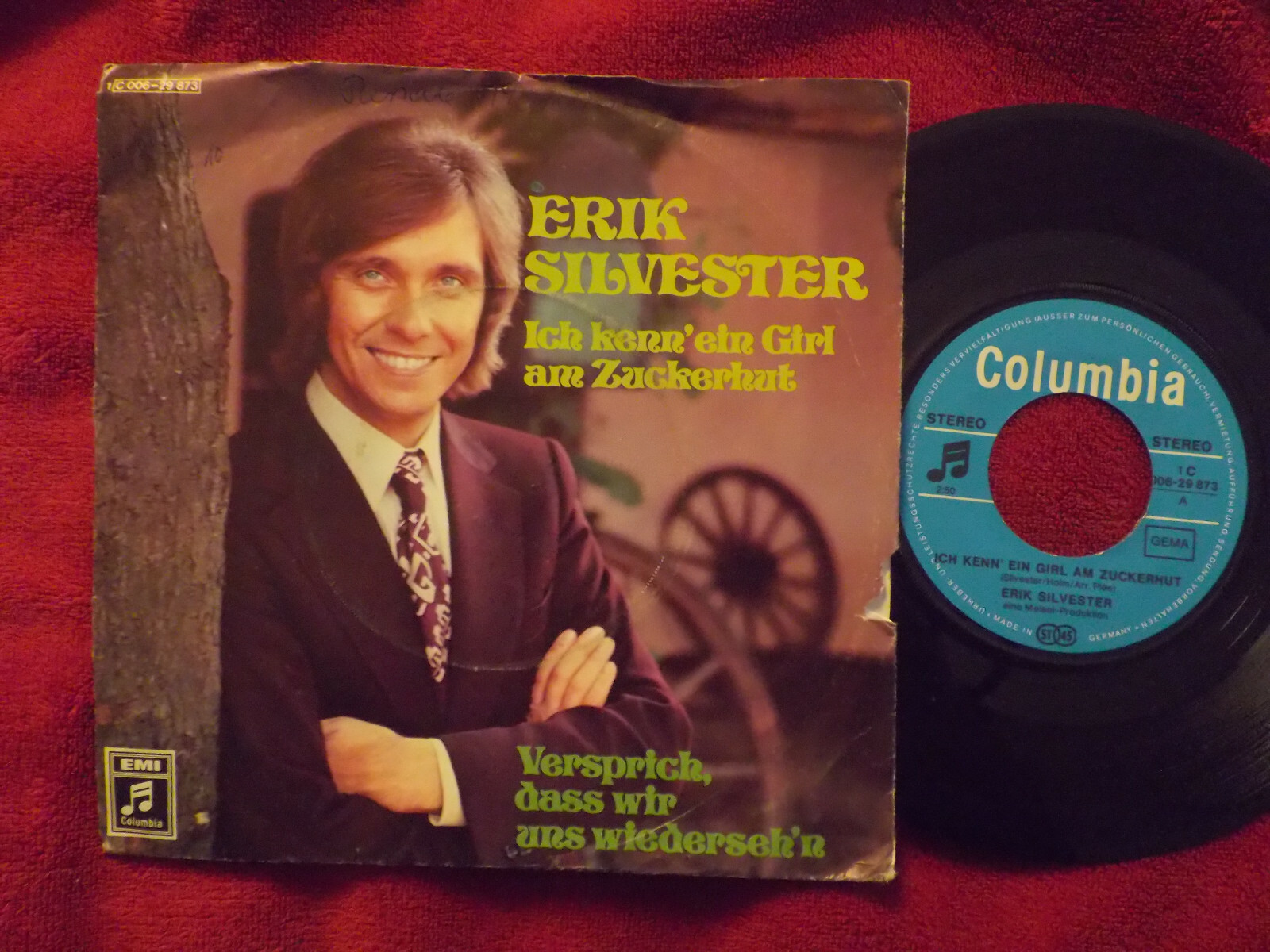 Erik Silvester – Ich kenn´ ein Girl am Zuckerhut / Versprich, dass wir uns wiederseh´n (Single)