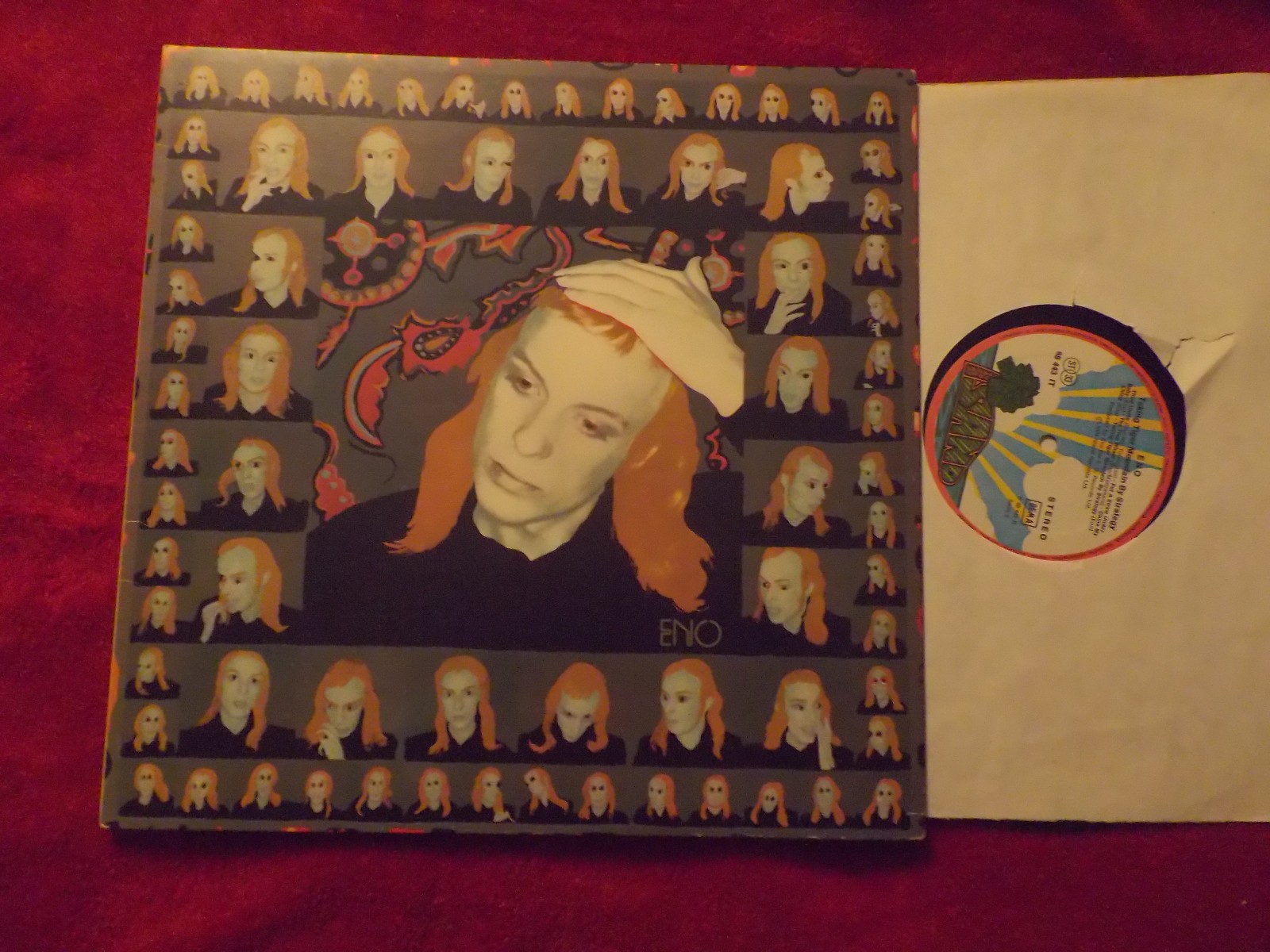 Brian Eno – Taking Tiger Mountain (By Strategy) · LP · Island Records · 1975