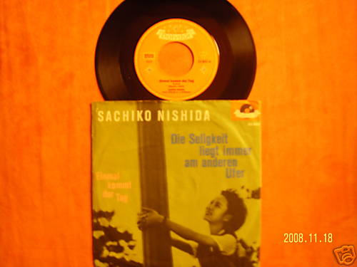 Sachiko Nishida – Einmal kommt der Tag / Die Seligkeit am anderen Ufer (Polydor, 24 842)
