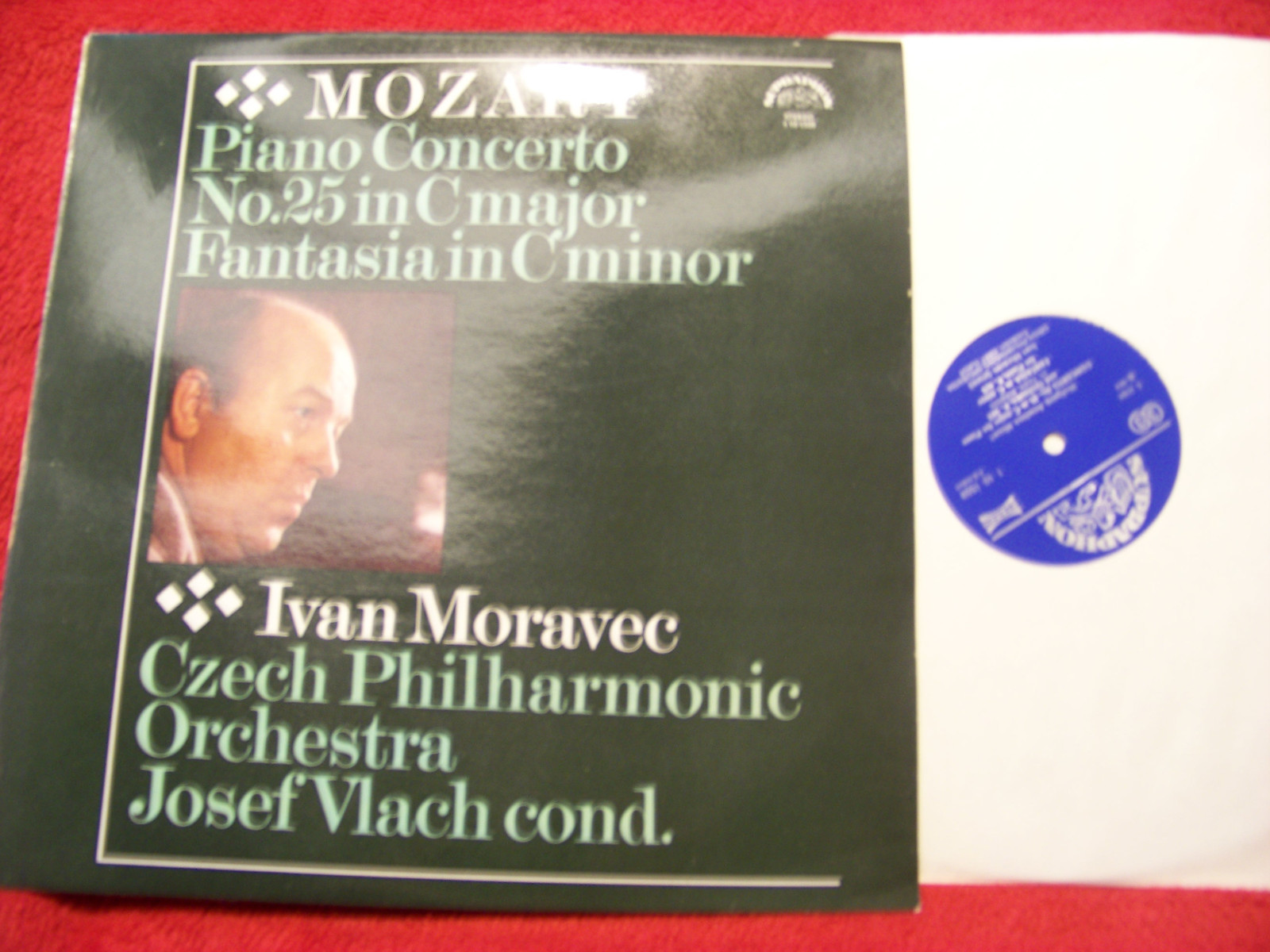 Ivan Moravec – Mozart: Piano Concerto No. 25 in C-Dur (LP, Supraphon, 1974)