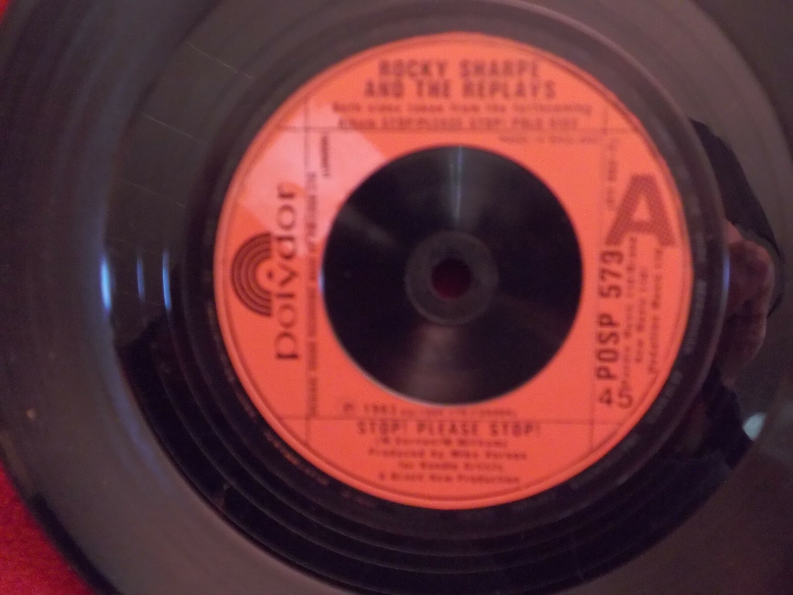 Rocky Sharpe & the Replays – Stop! Please stop! / A little dab’ll do ya