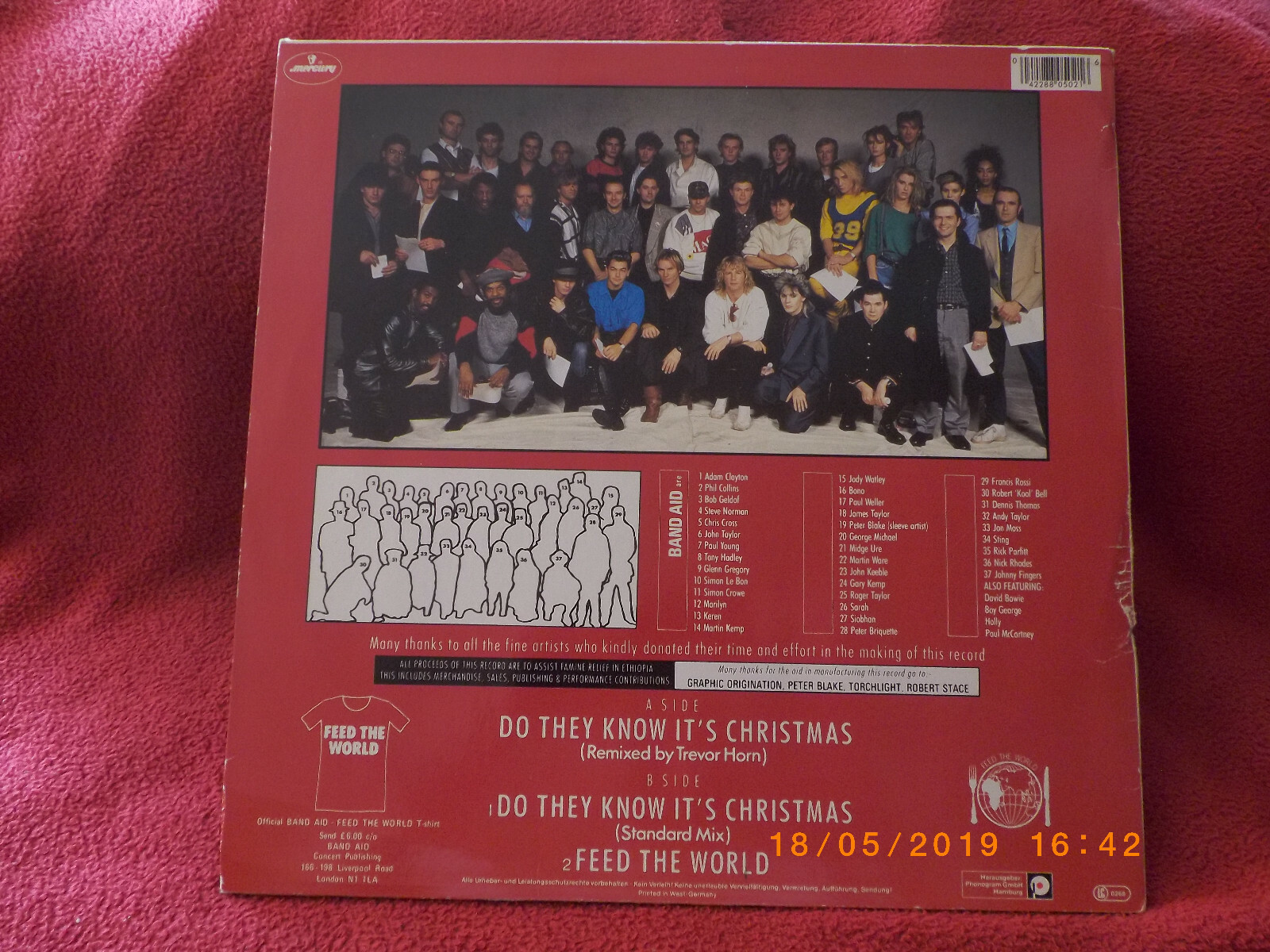 Band Aid – Do They Know It’s Christmas? (2 Versionen), Maxi-Single, Bild 2