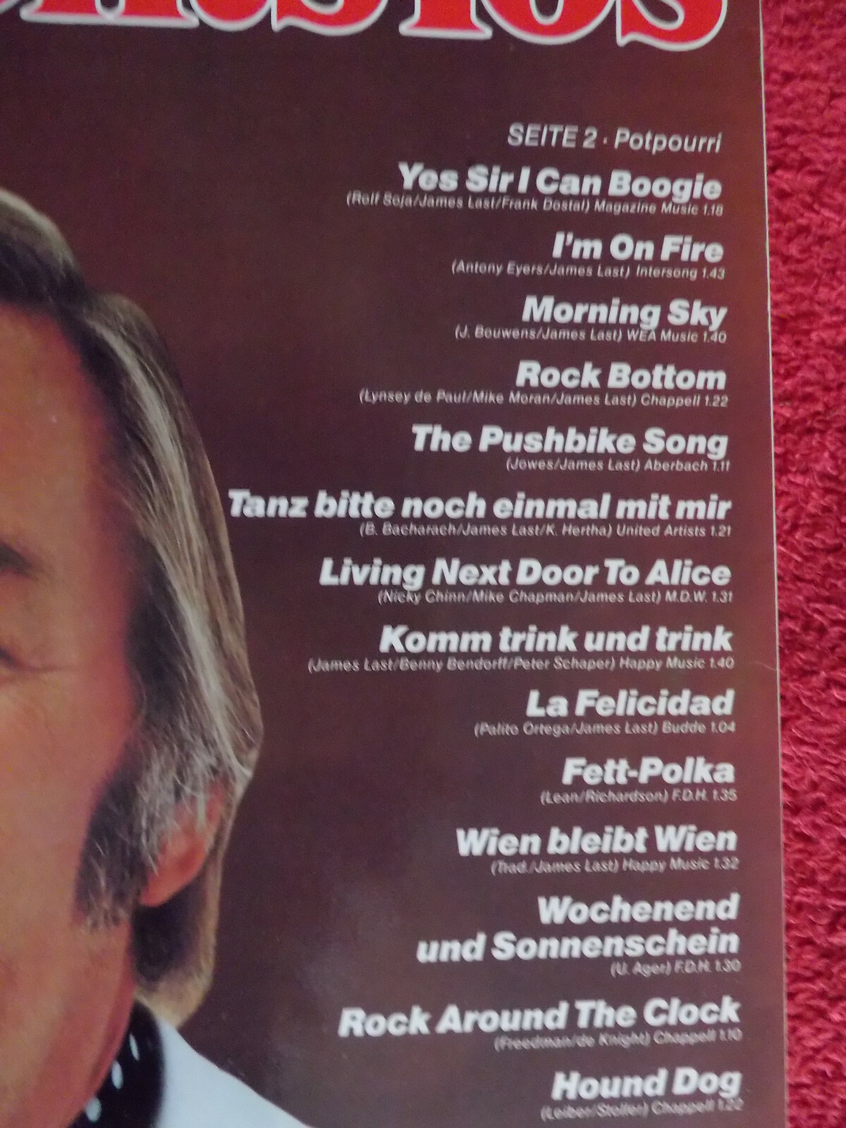 James Last – Auf last geht´s los (LP, Polydor, 1972), Bild 4