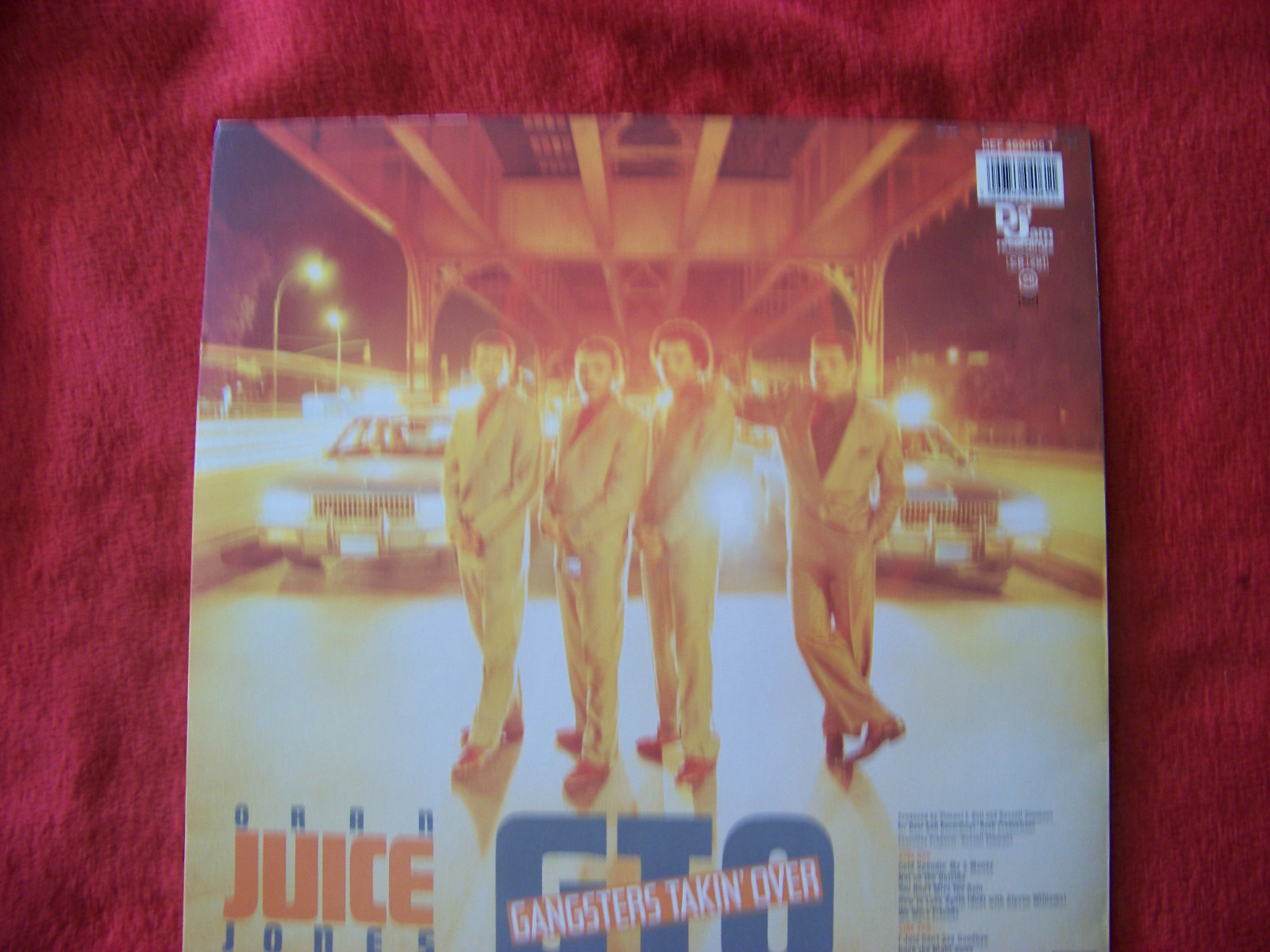 Oran " Juice " Jones – GTO Gangsters takin´ over (LP, Niederlande, 1987), Bild 2